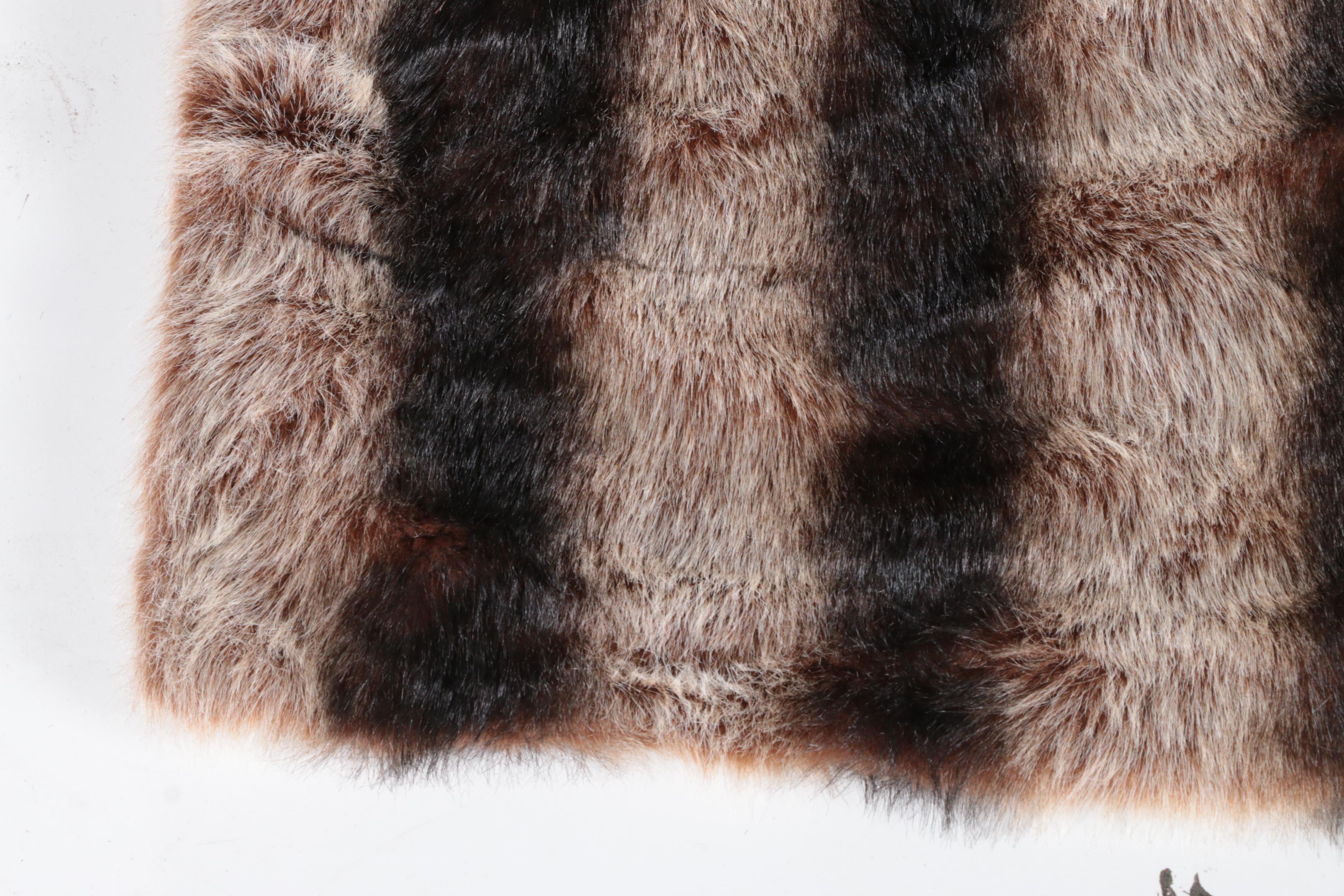 Faux Fur Throw