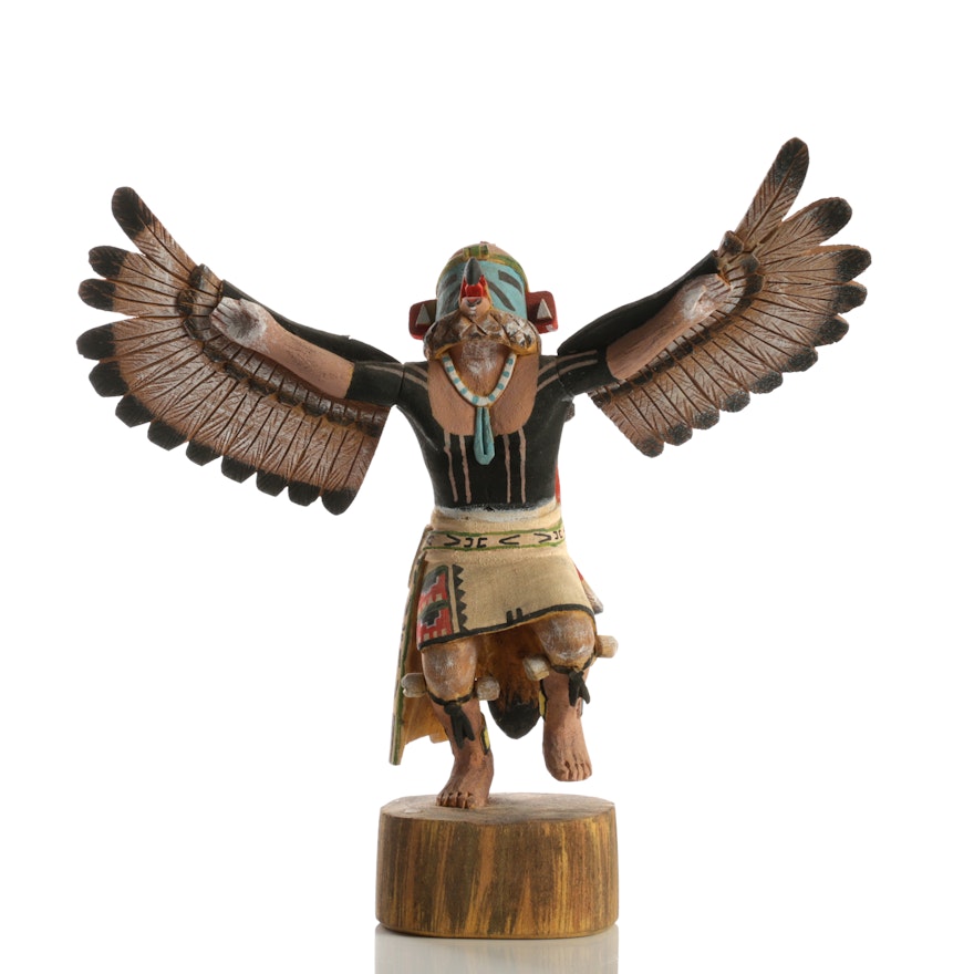 Kachina Wood Doll "Eagle Dancer"