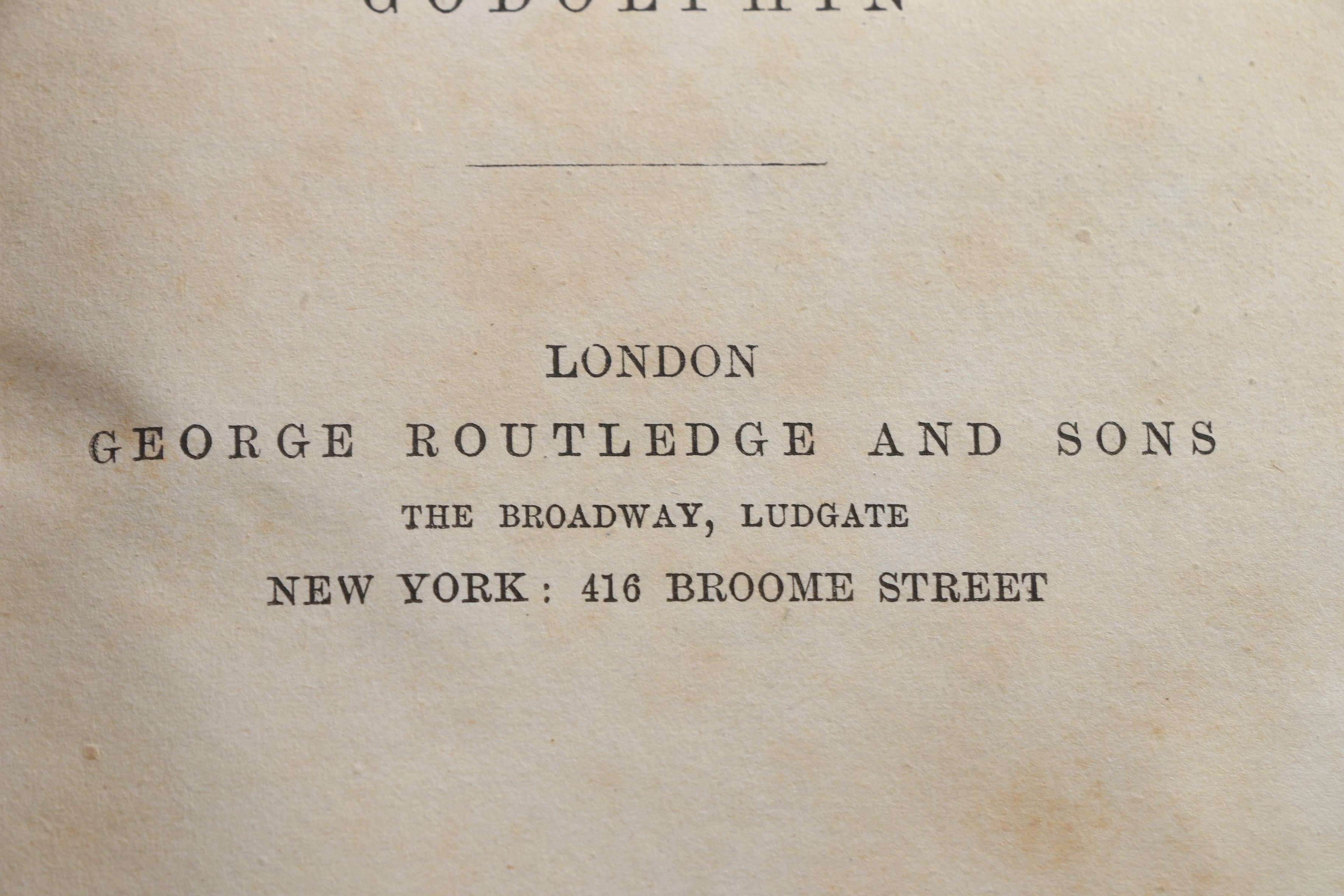 Antique Twelve-Volume Set of Novels by Lord Lytton