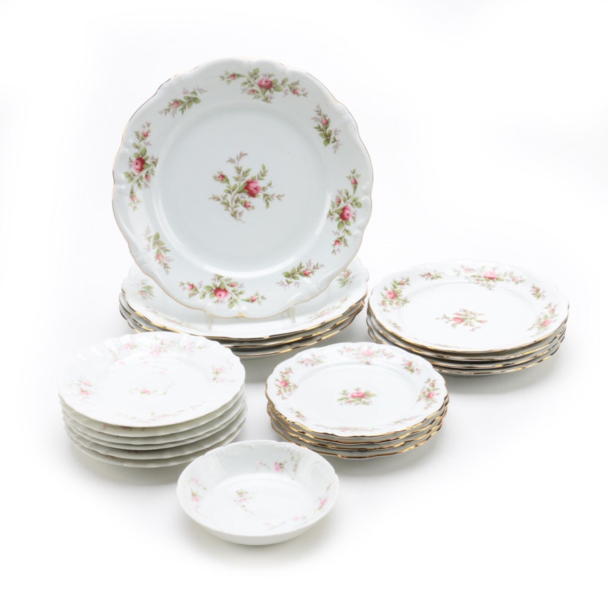 Johann Haviland "Moss Rose" and Theodore Haviland Dinnerware