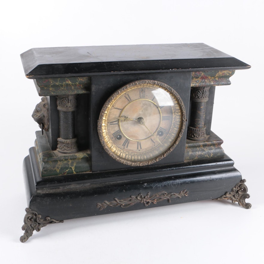 Antique "The Lady Isabelle" Mantel Clock