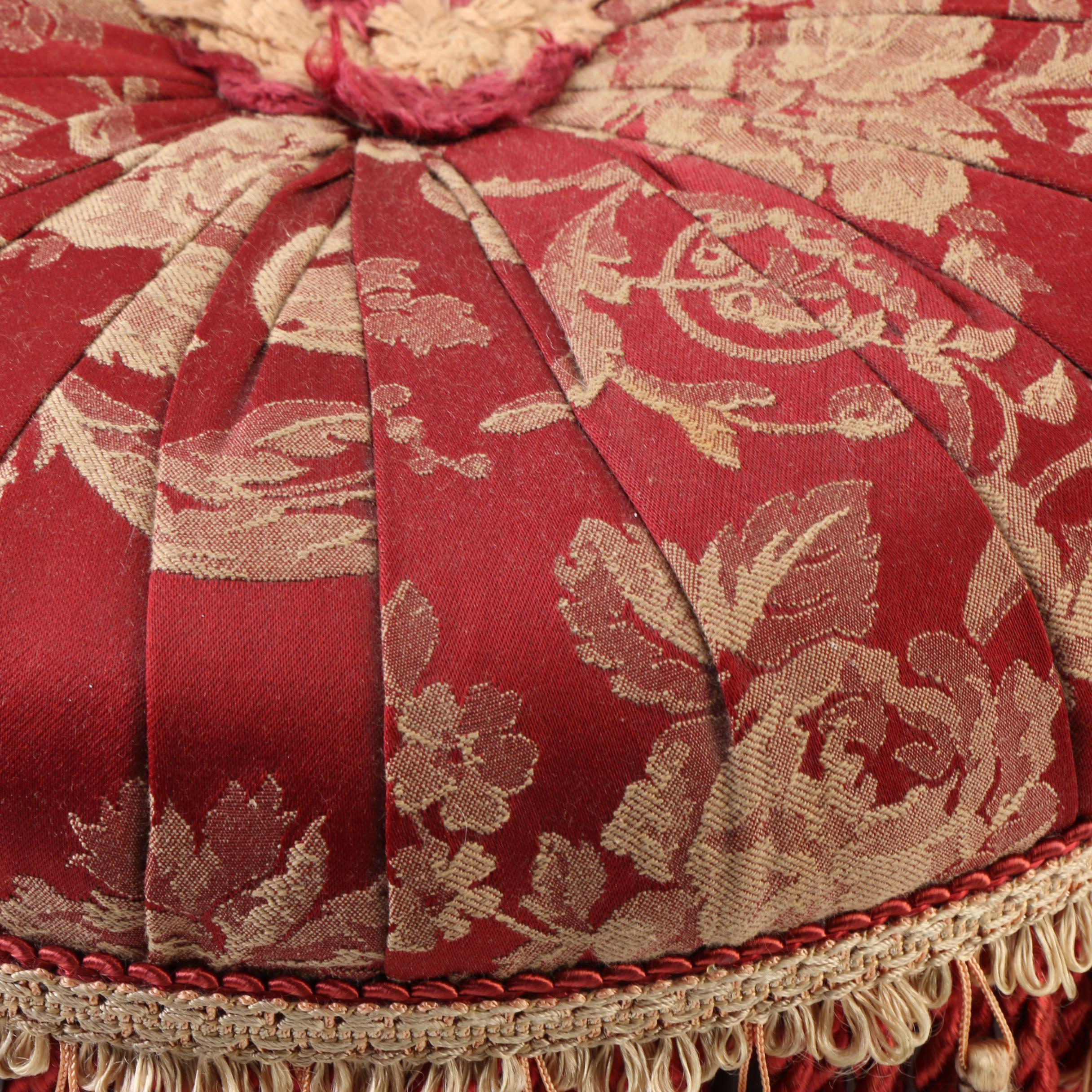 Two Magazine Racks, a Picture Frame, and an Ottoman