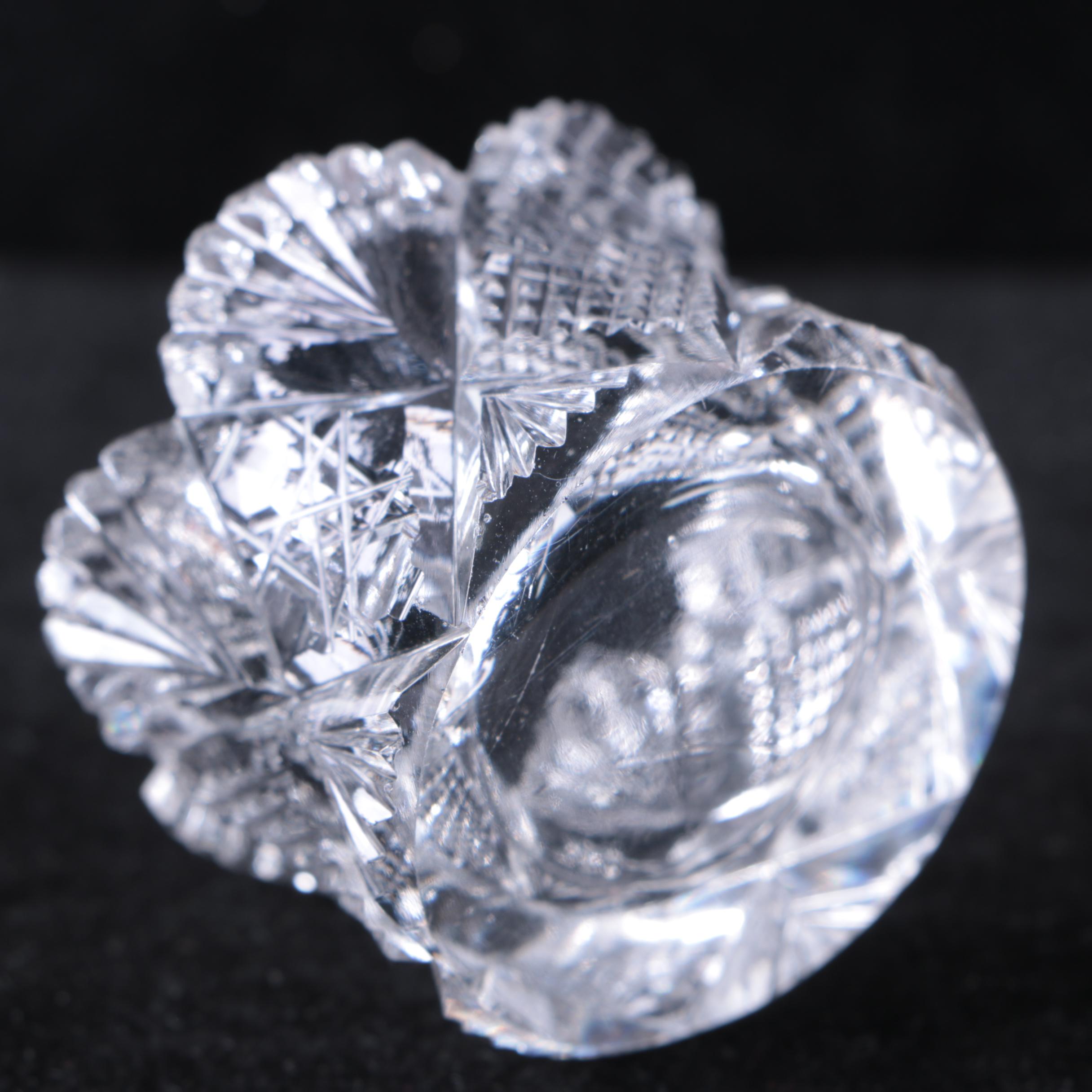 American Brilliant Cut Salt Cellars