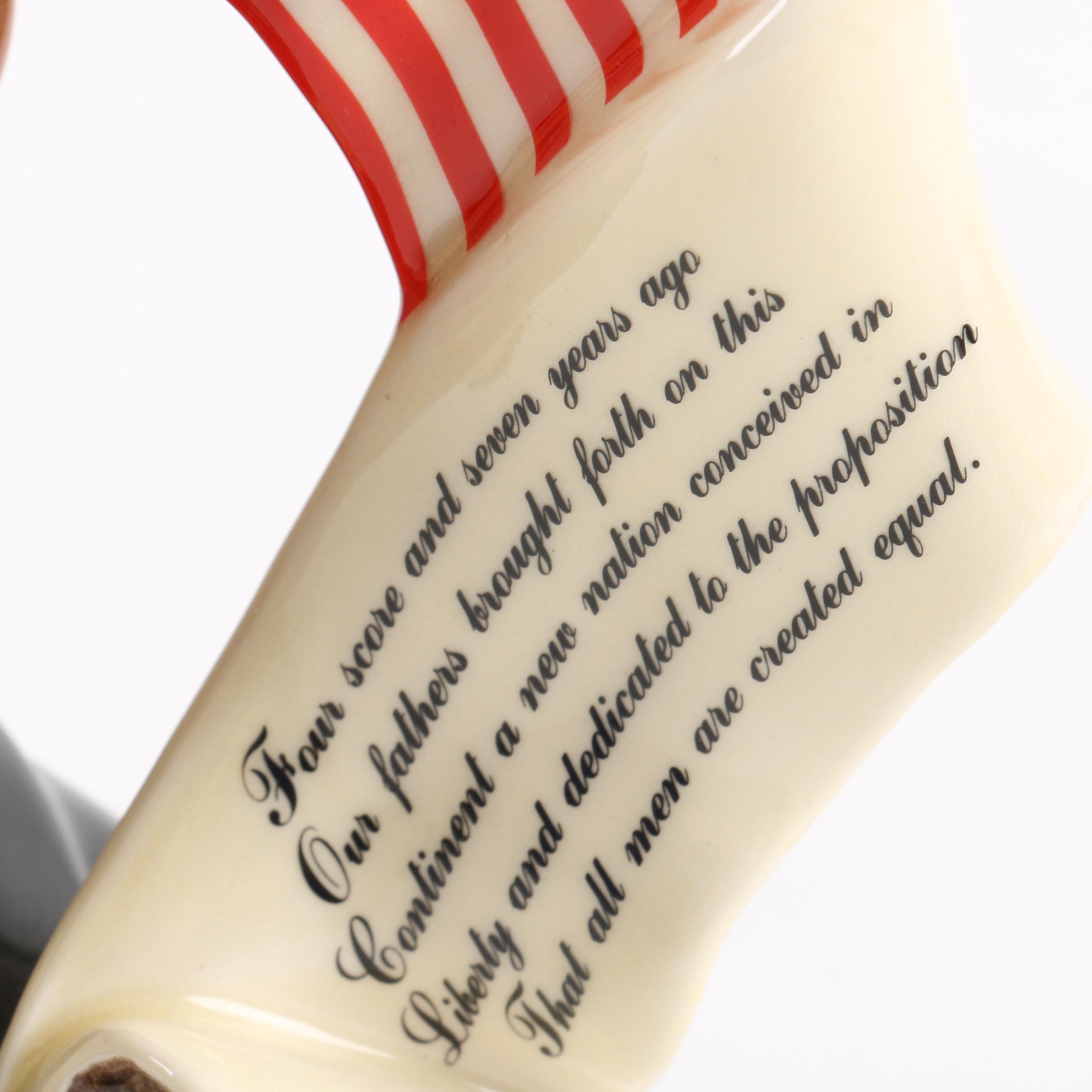 Royal Doulton Presidential Toby Jugs "Washington", "Lincoln" and "Eisenhower"