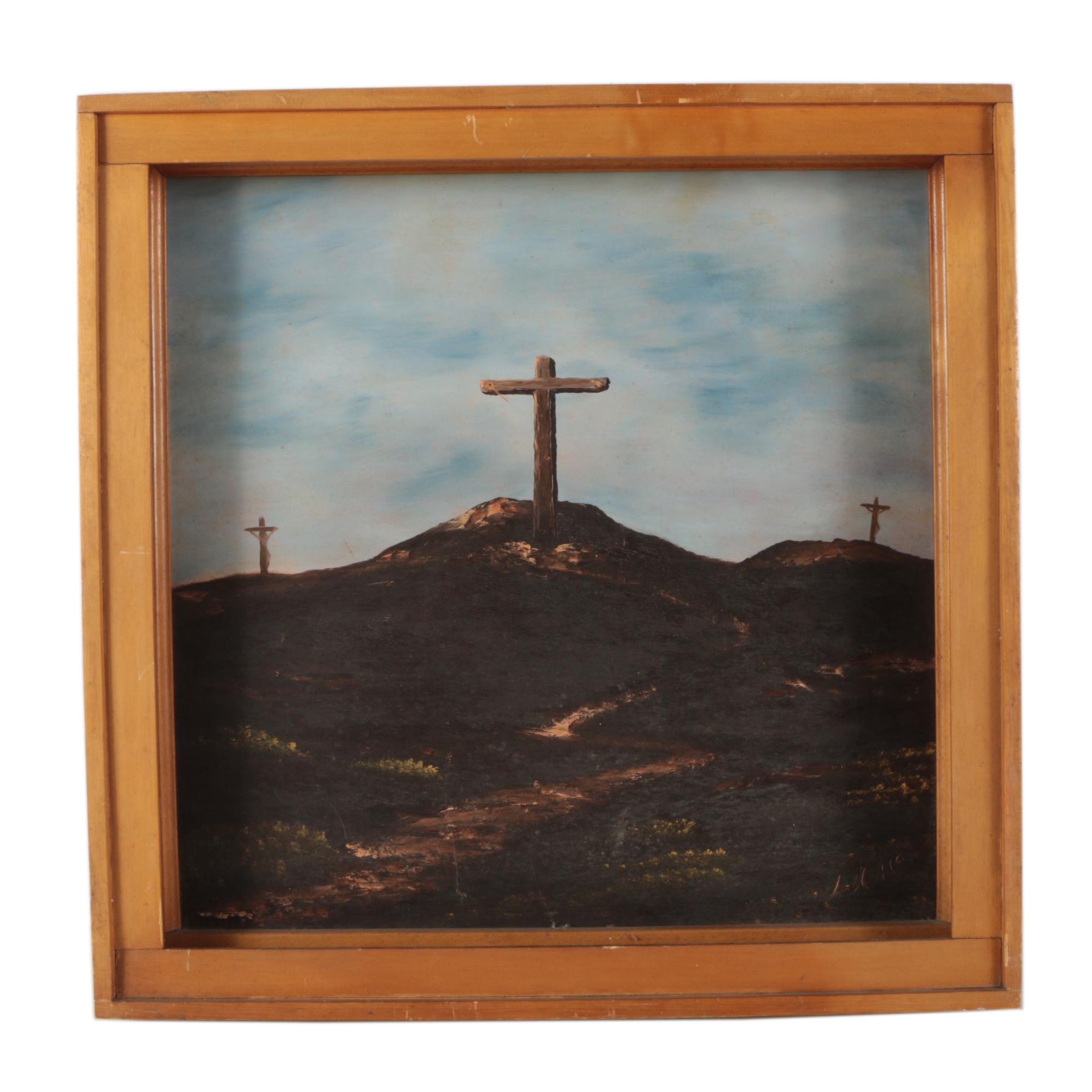 Lucas Oil Painting of Calvary