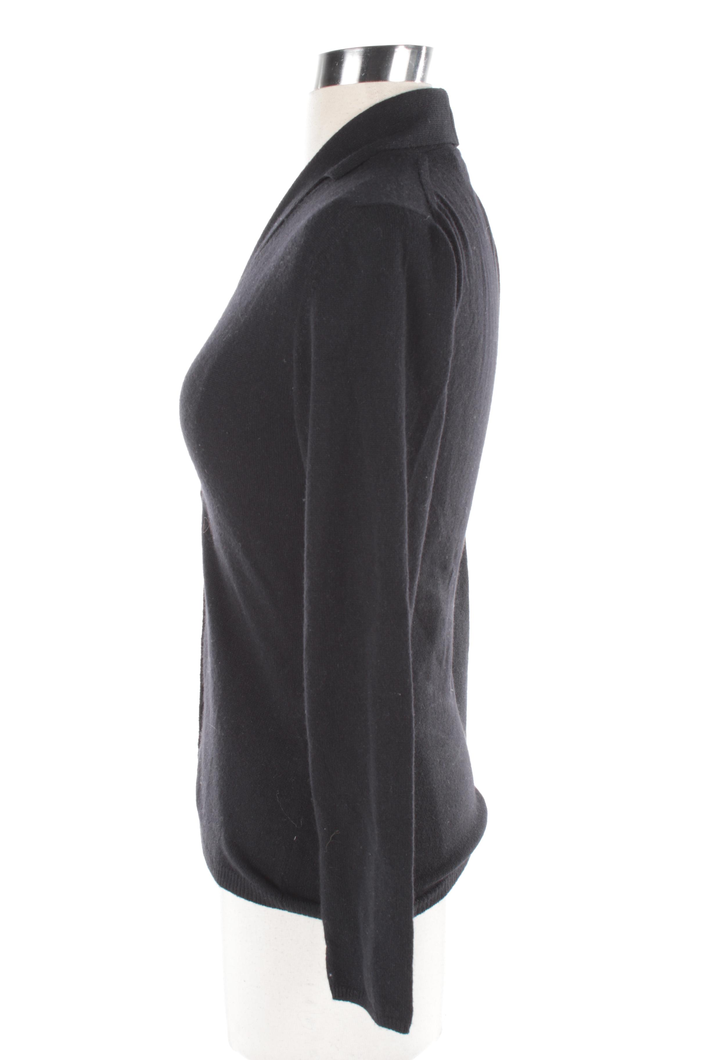 Women's Prada Black Cashmere Cardigan