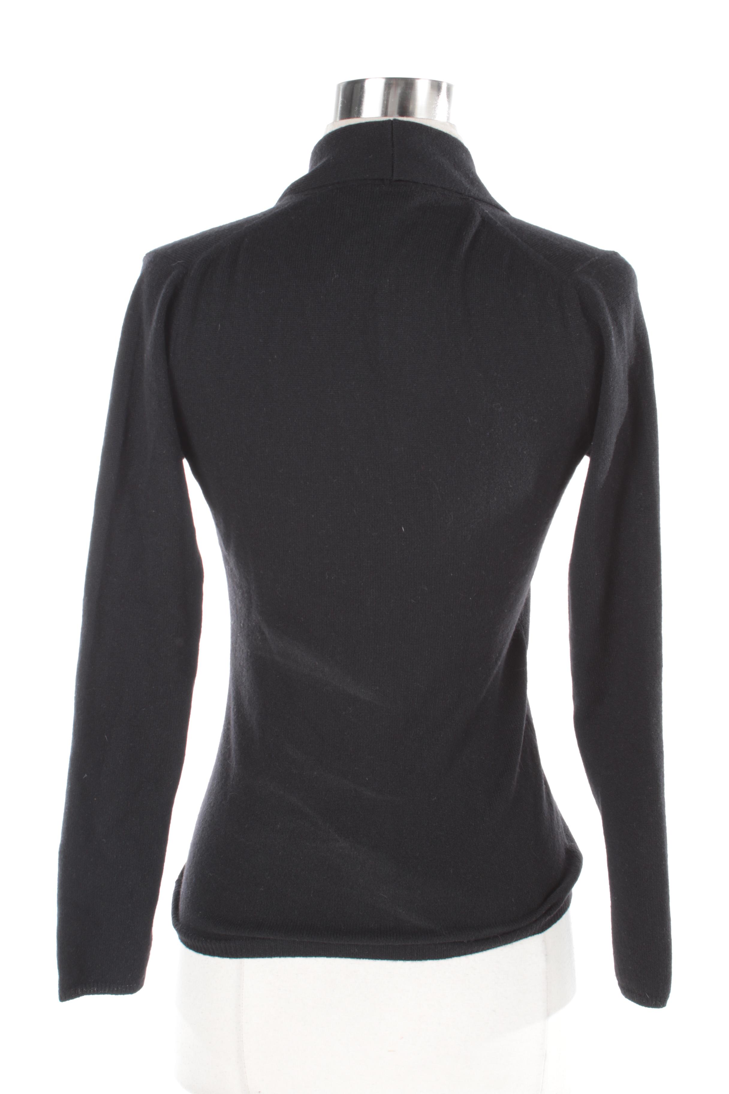 Women's Prada Black Cashmere Cardigan