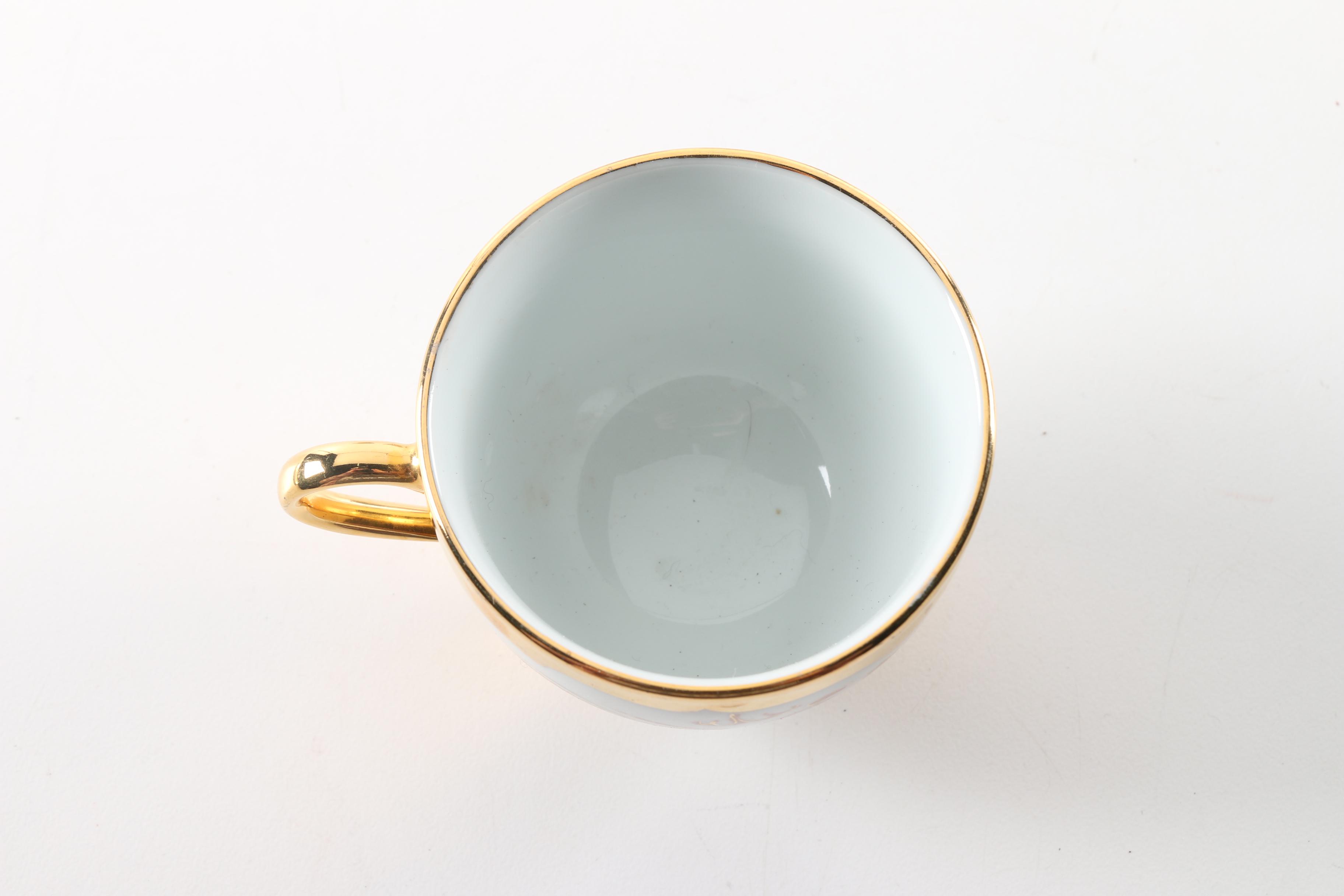 Chinese Porcelain Tea Service with Dragons