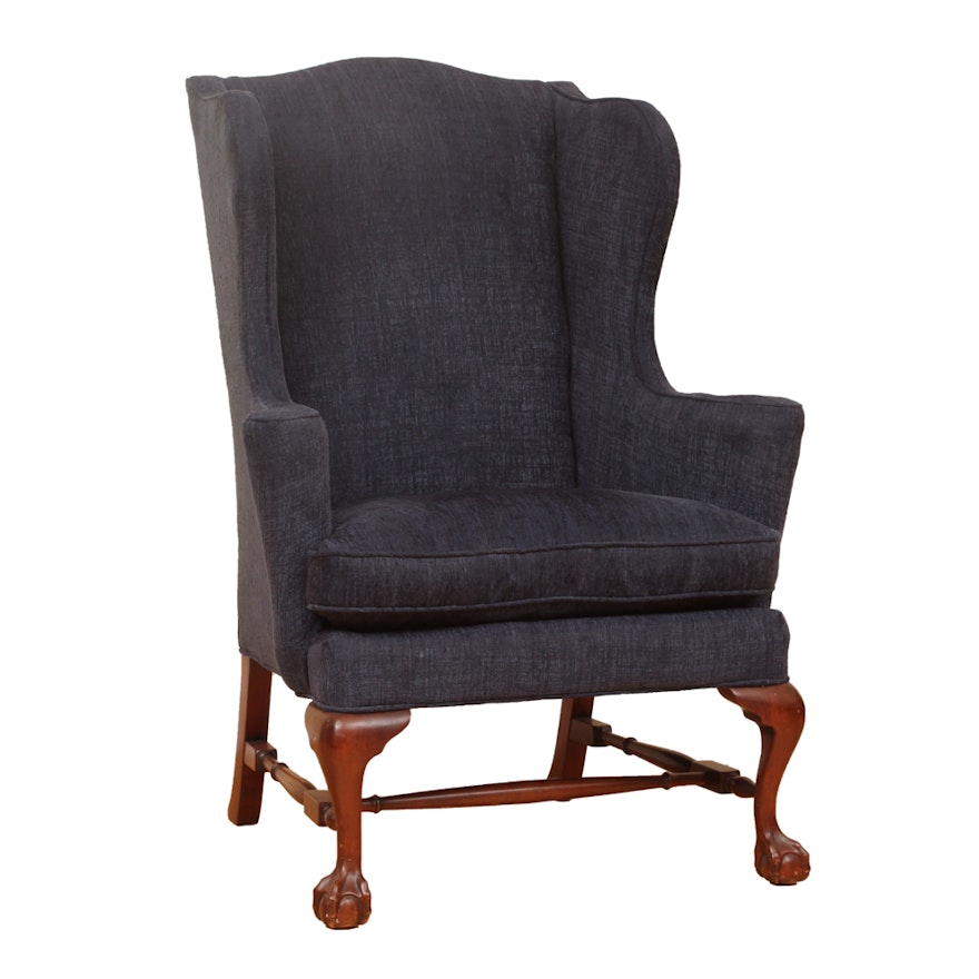 Chippendale Style Wingback Chair