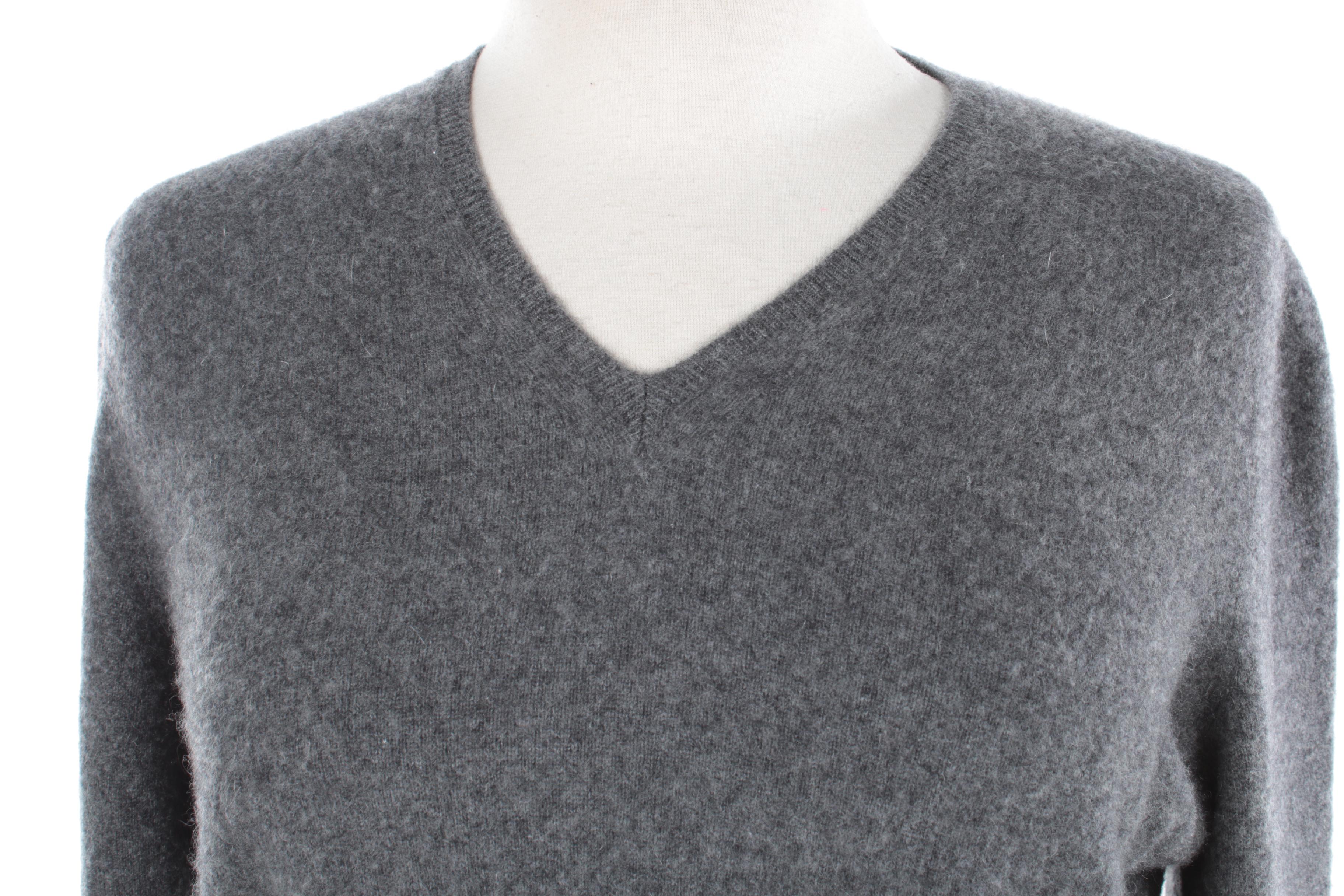 Women's Prada Gray Cashmere Sweater