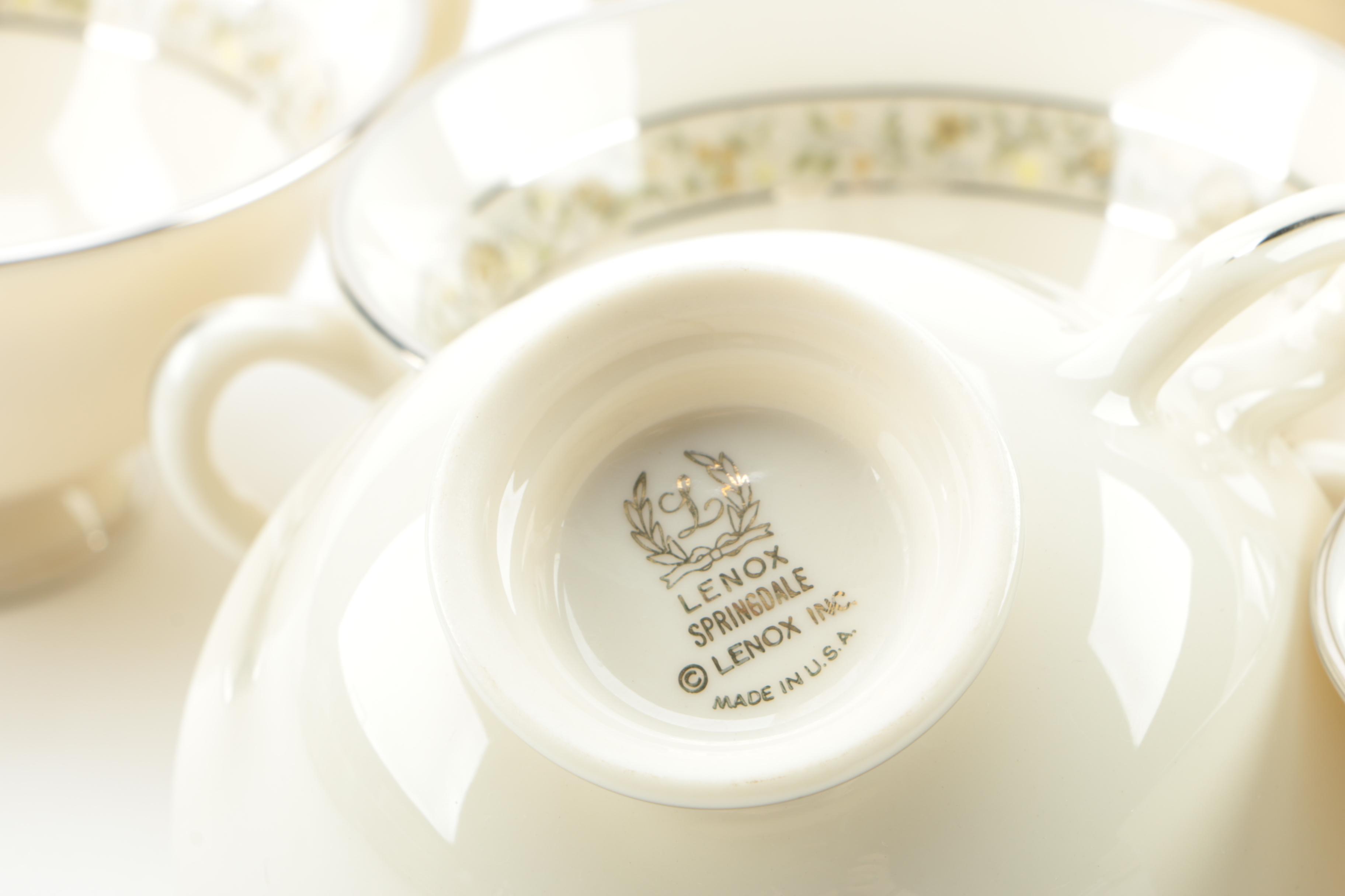 Lenox "Springdale" Dinnerware 1967-89