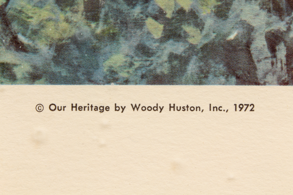 Offset Lithograph After Woody Huston of Transylvania University "Old Morrison"