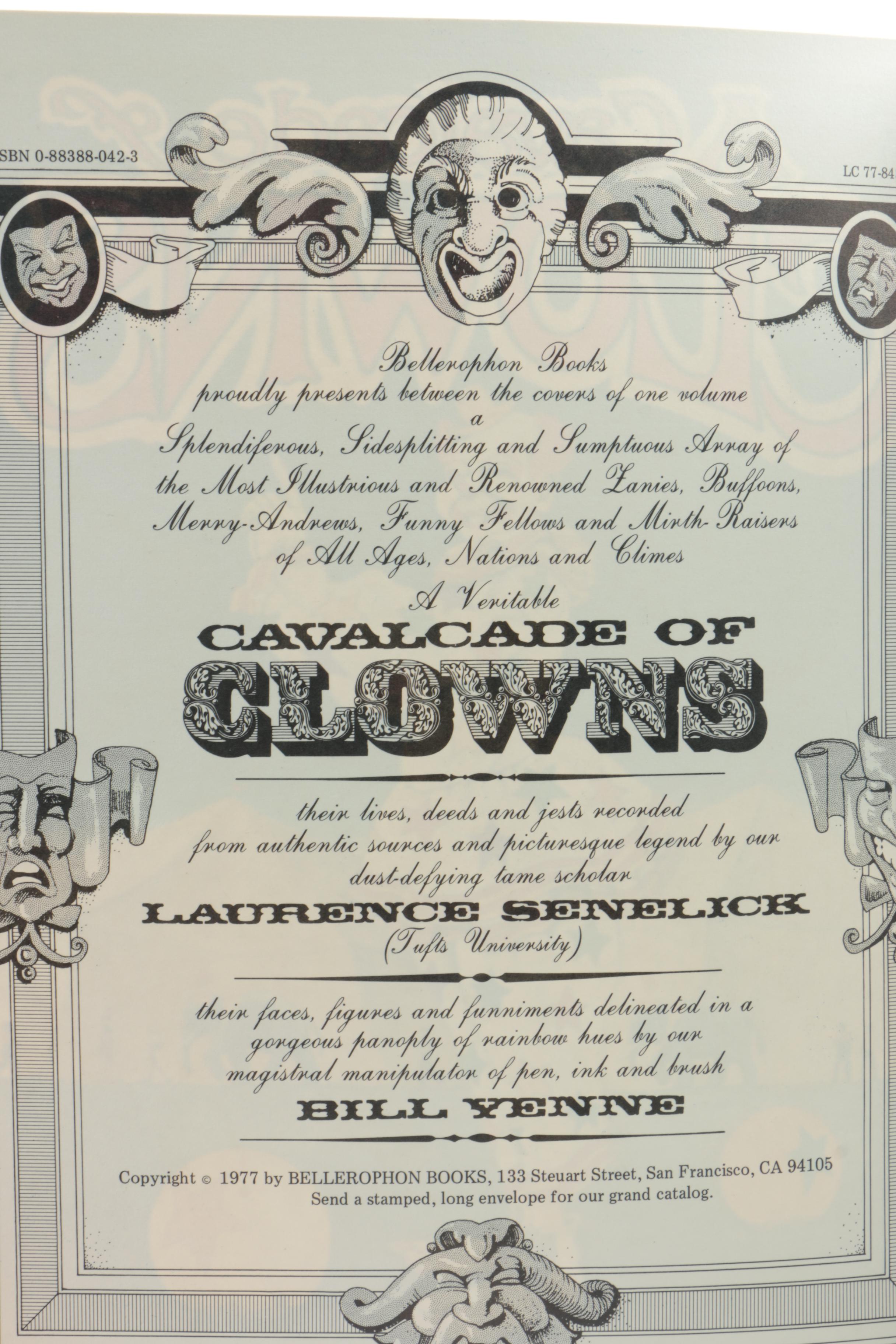 Clown Themed Books, Tamborine and Noise Makers With "Bozo" 45 rpm Record