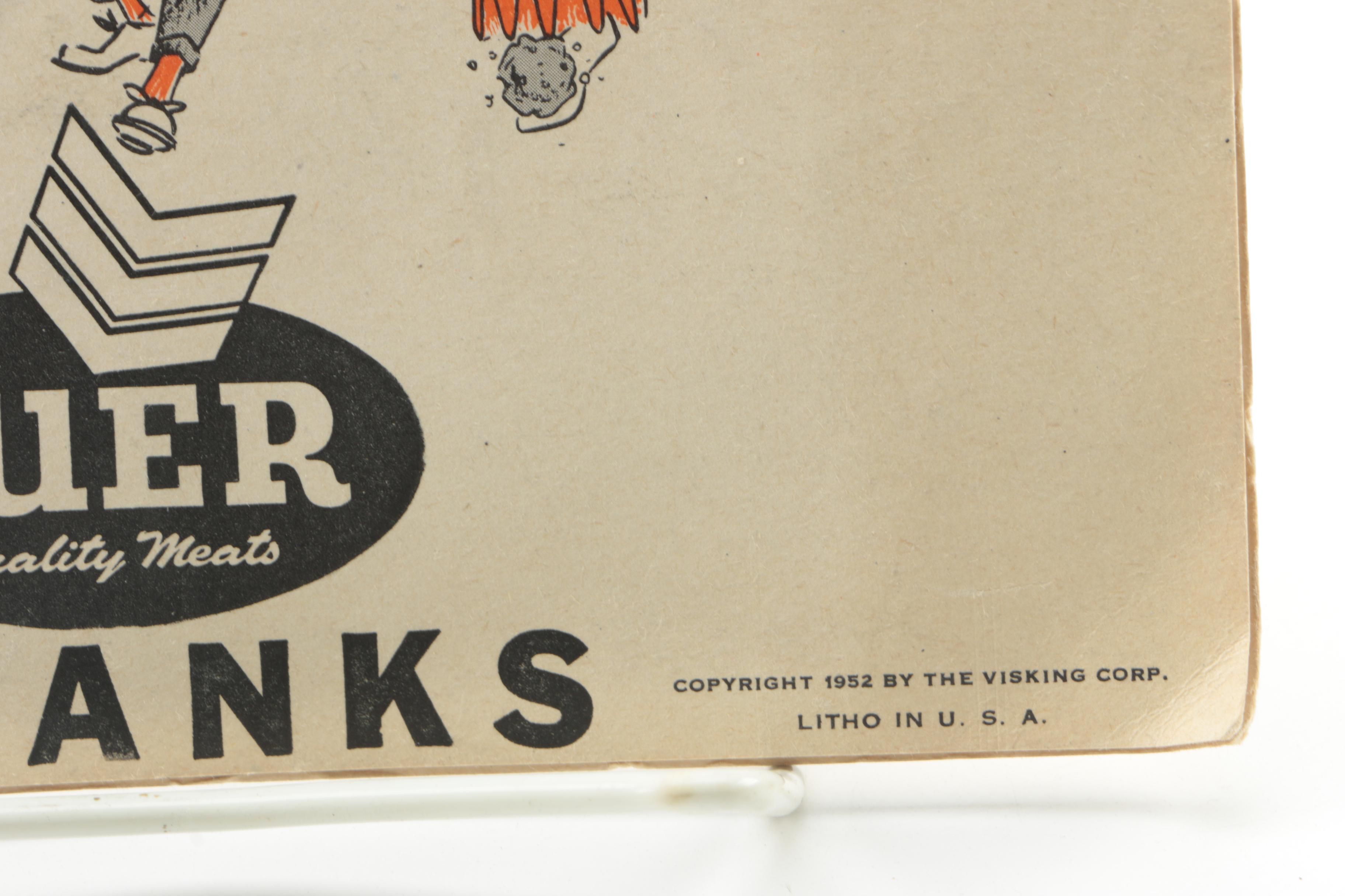 Clown Themed Books, Tamborine and Noise Makers With "Bozo" 45 rpm Record