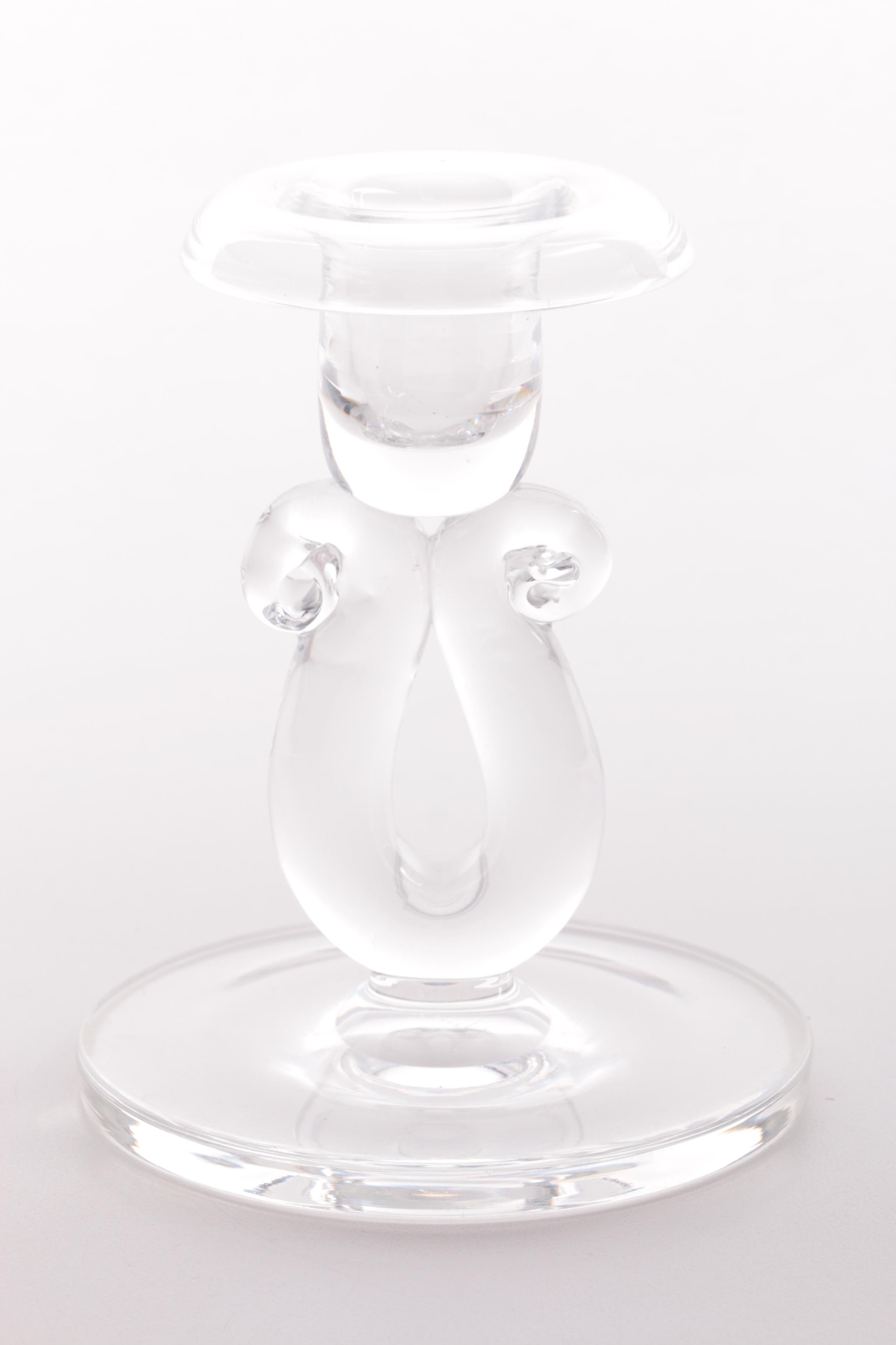 Steuben Crystal Candlestick