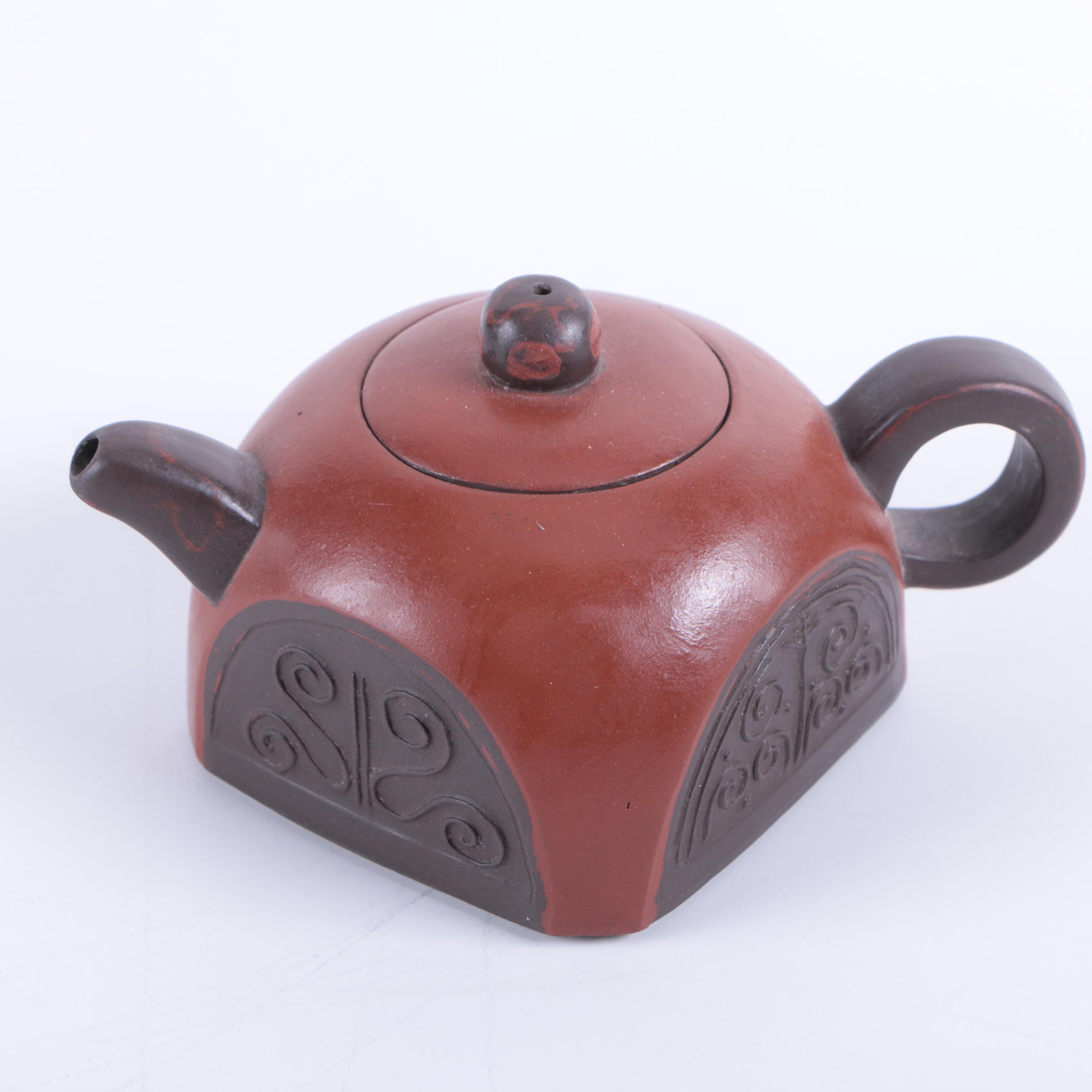 Chinese Yixing Style Ceramic Teapots