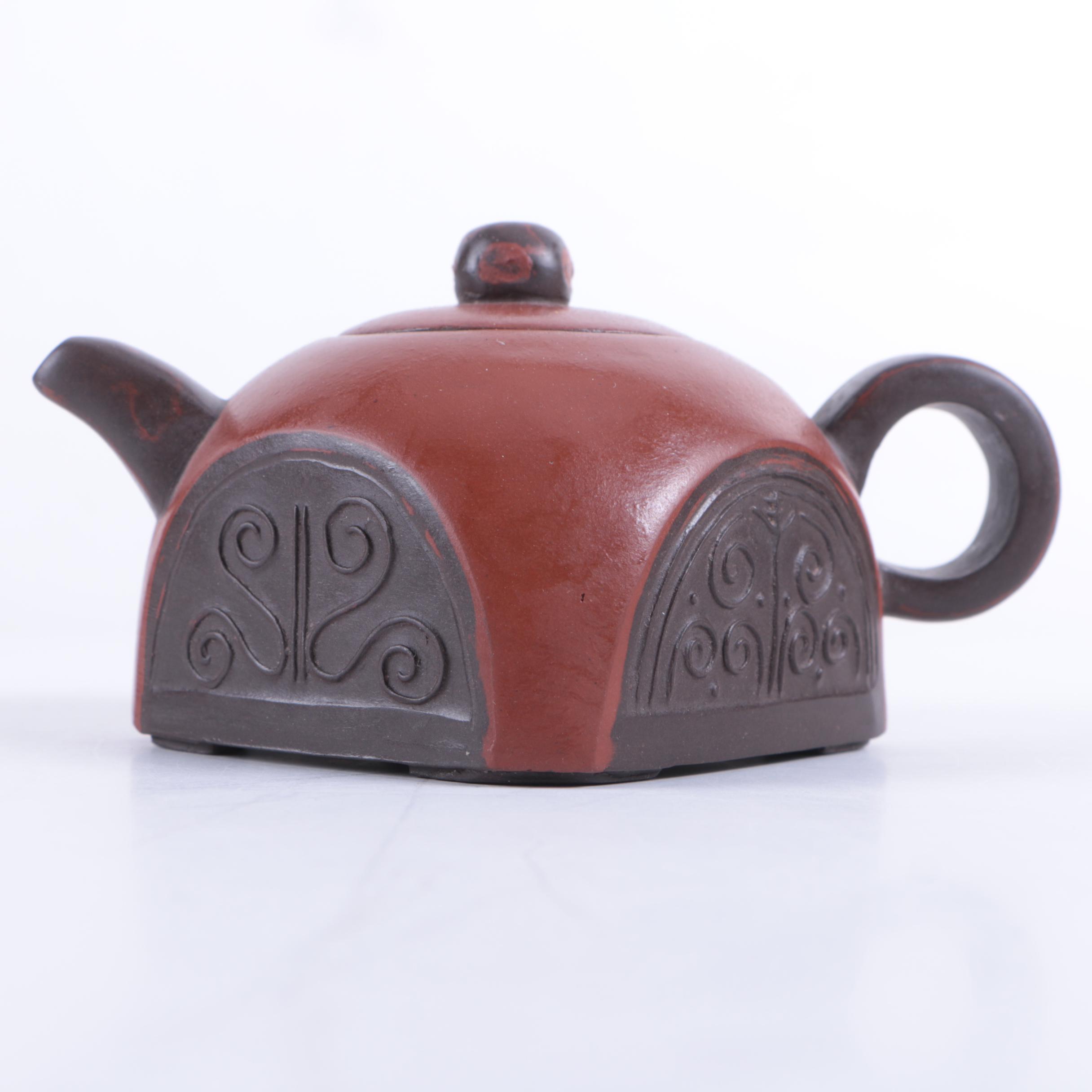 Chinese Yixing Style Ceramic Teapots