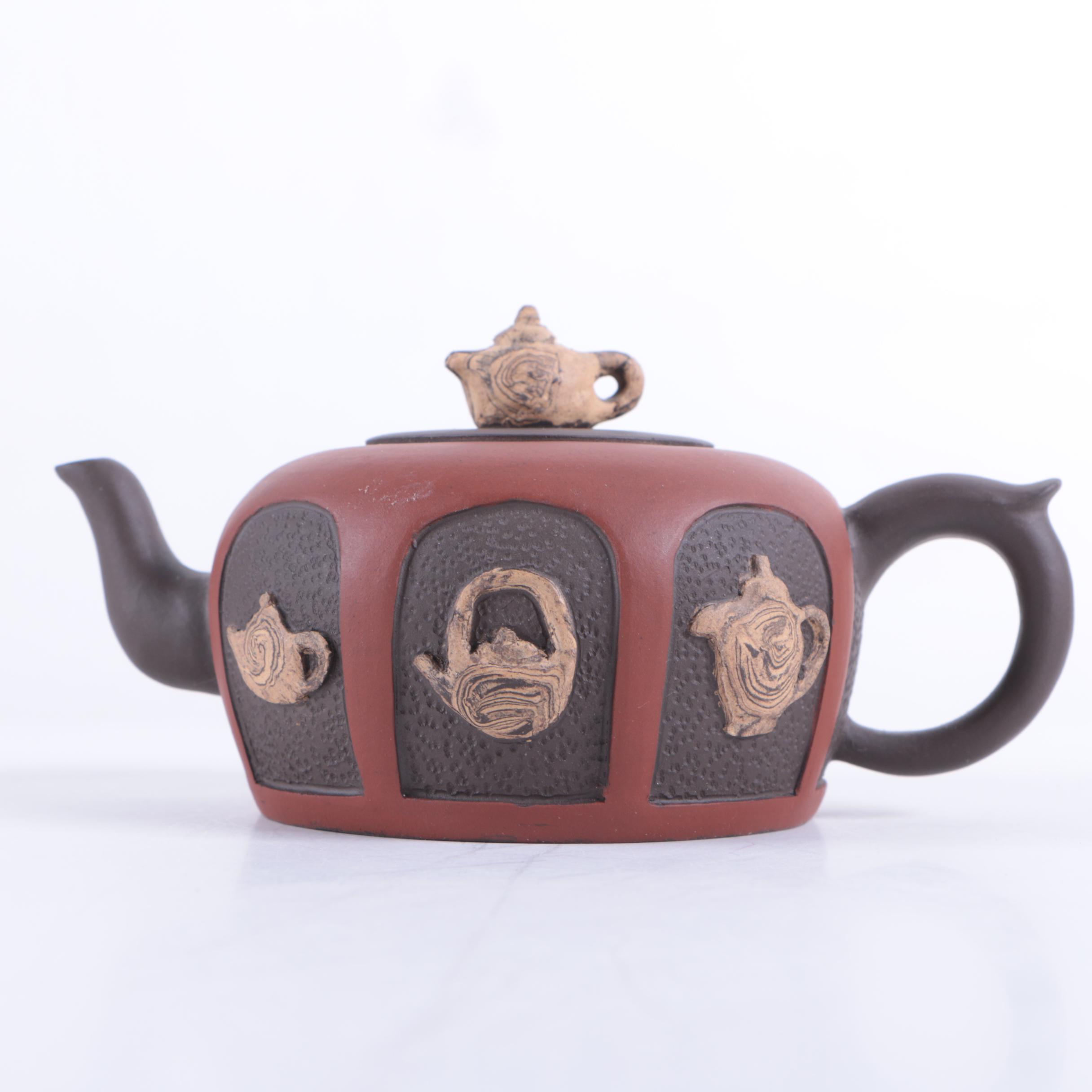 Chinese Yixing Style Ceramic Teapots