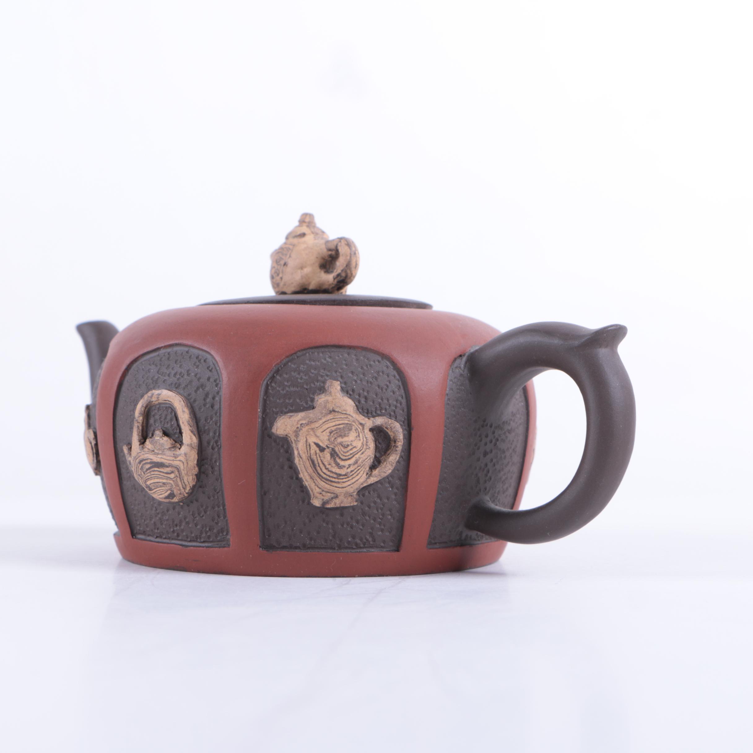 Chinese Yixing Style Ceramic Teapots