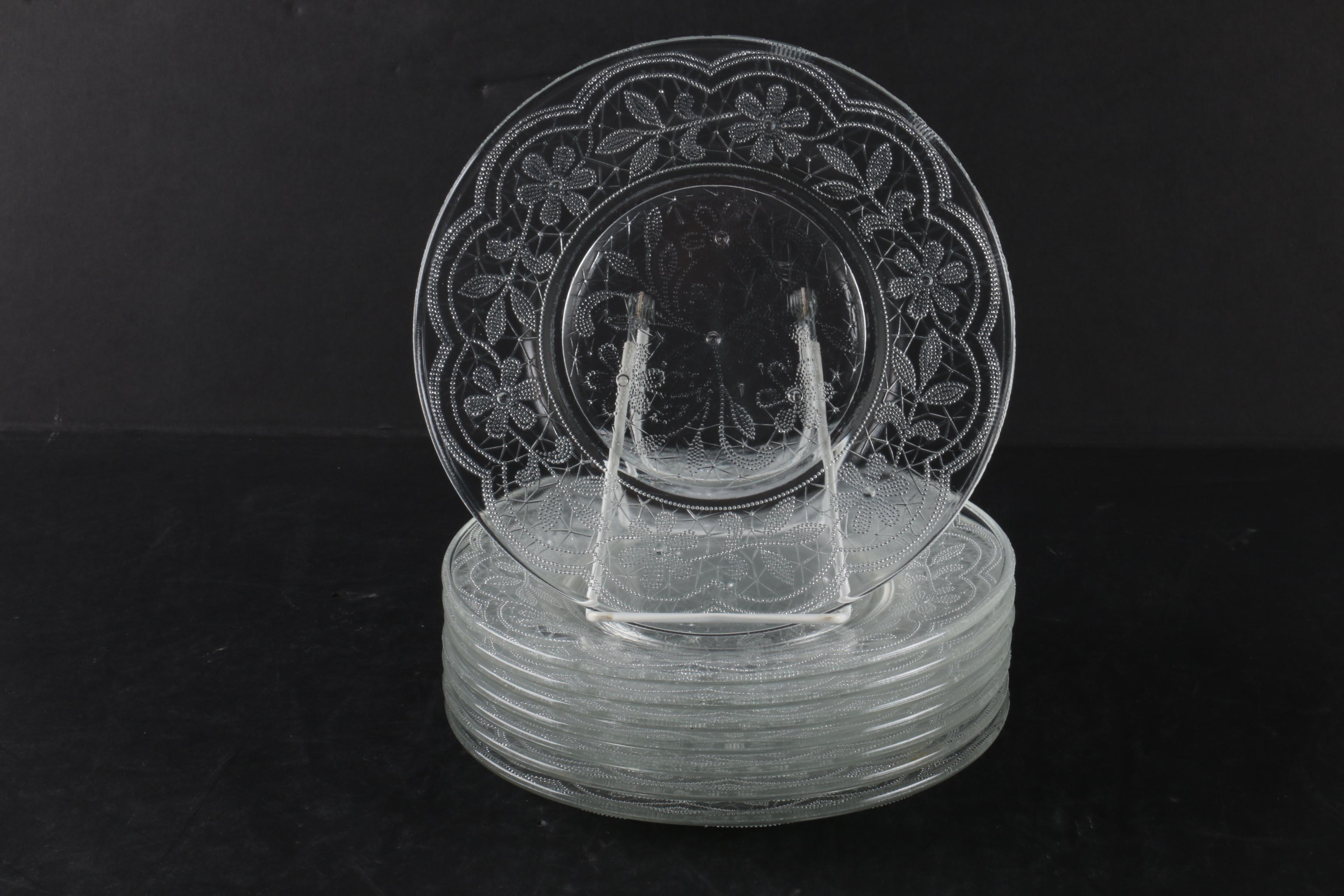 Clear and Etched Glass Plates