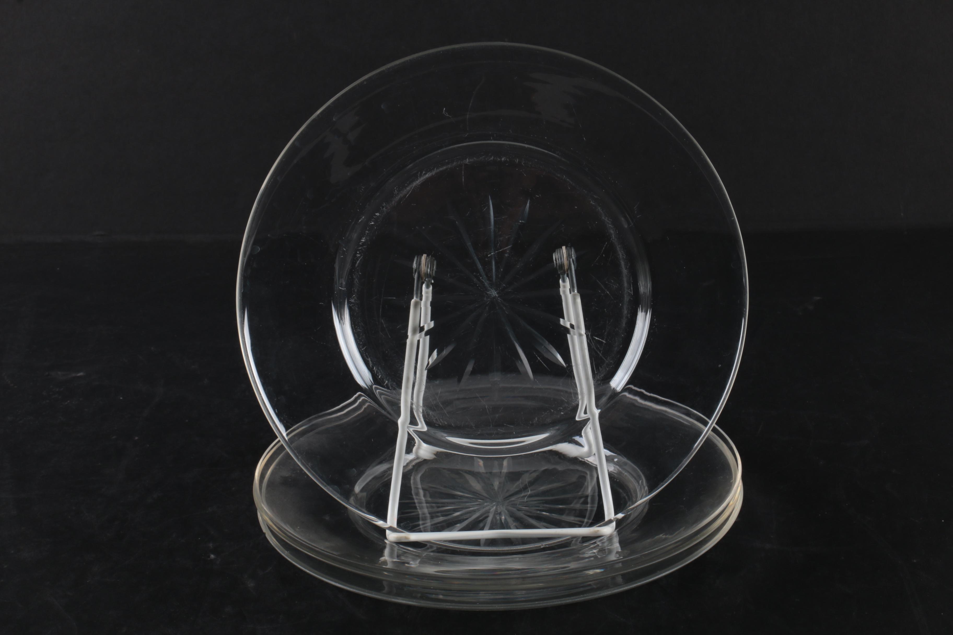 Clear and Etched Glass Plates