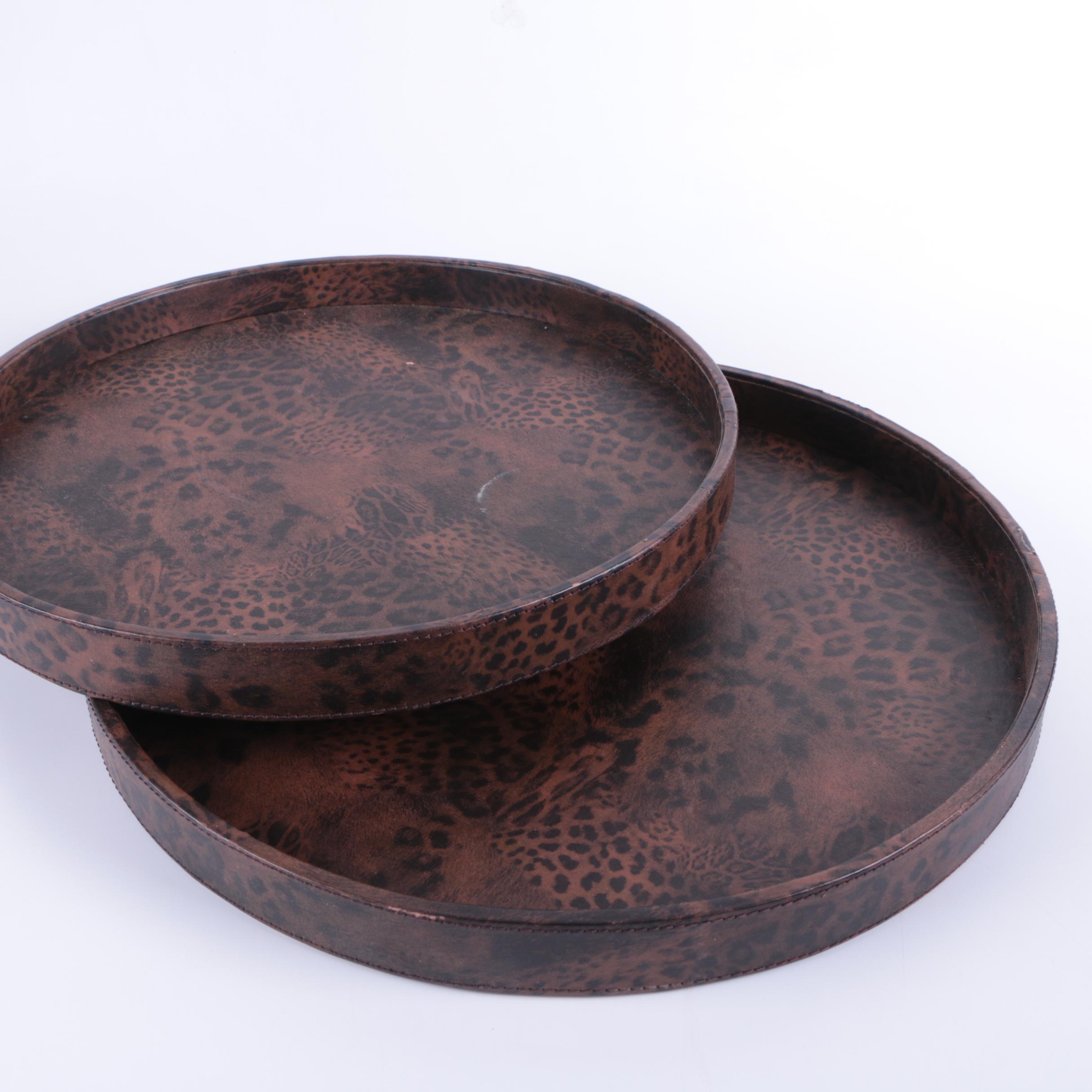Leather Trays