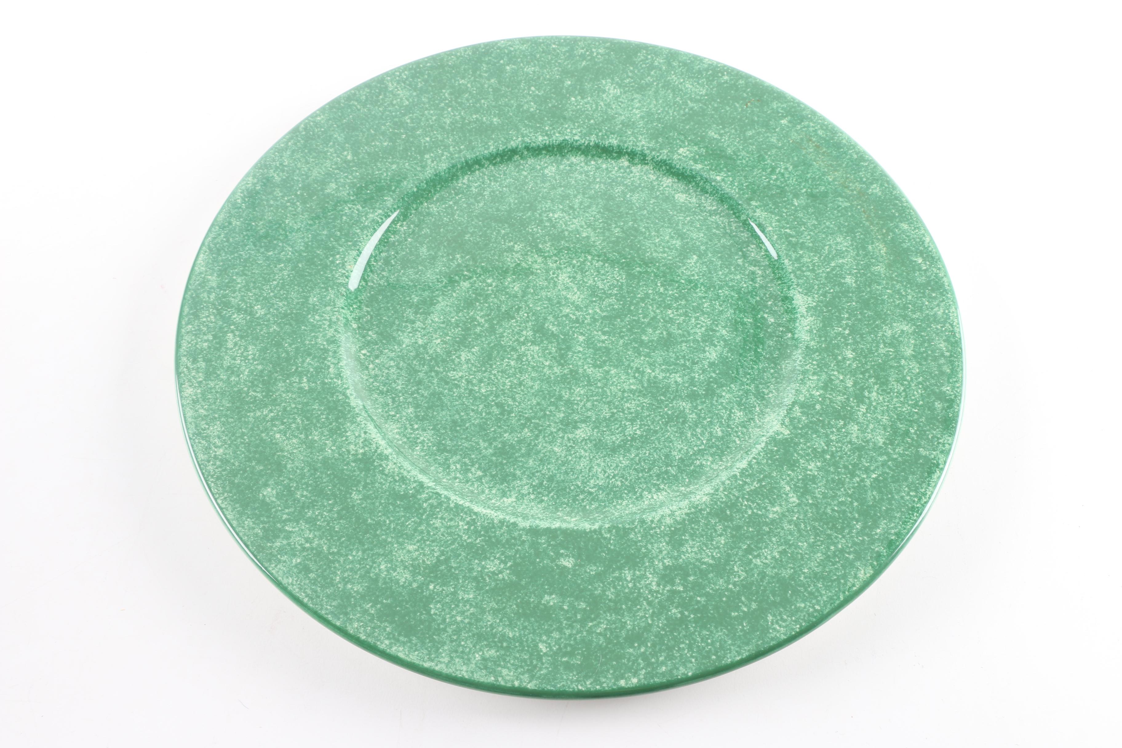 Vintage Este Ceramiche Faïence Chargers for Gump's