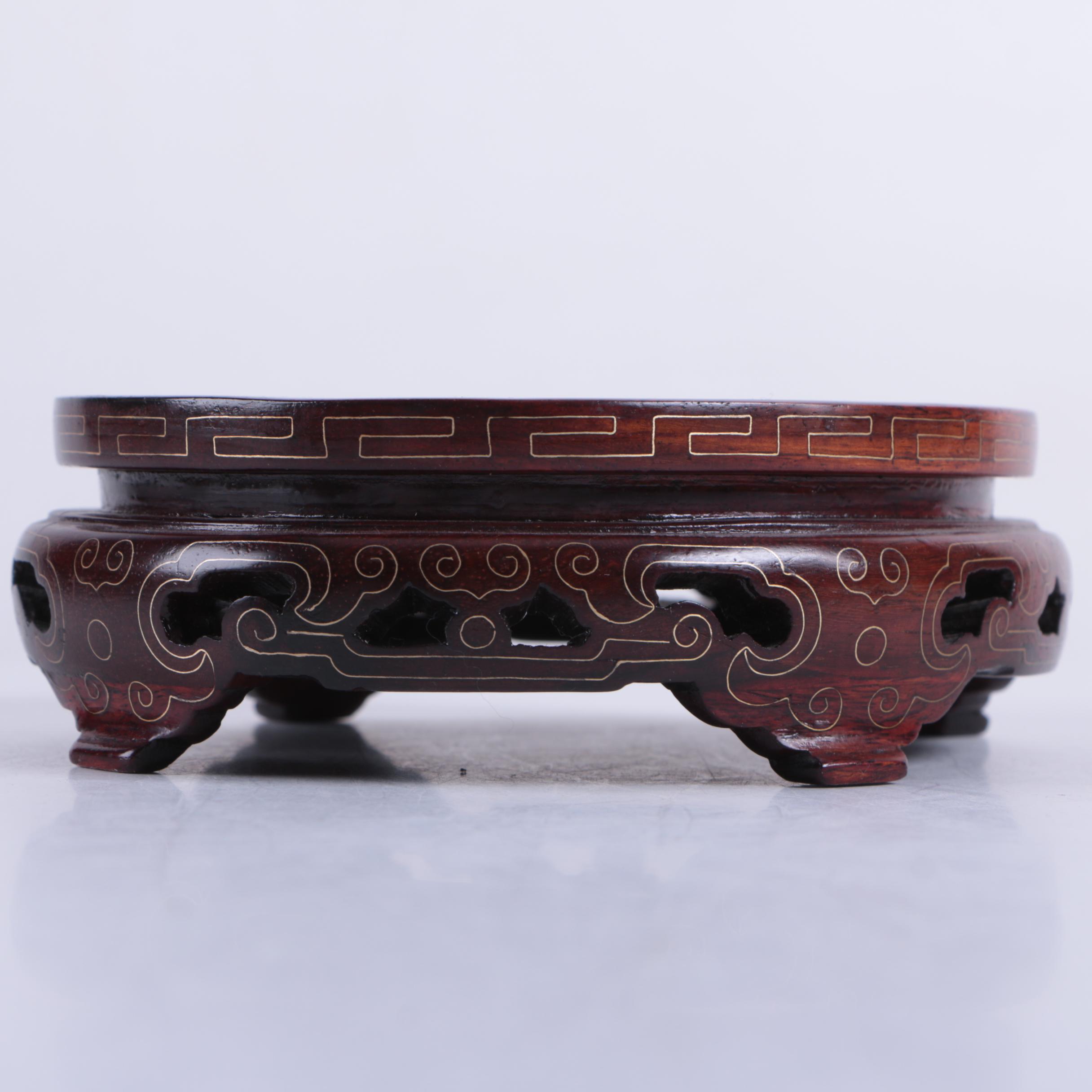 Chinese Carved Wood Stands