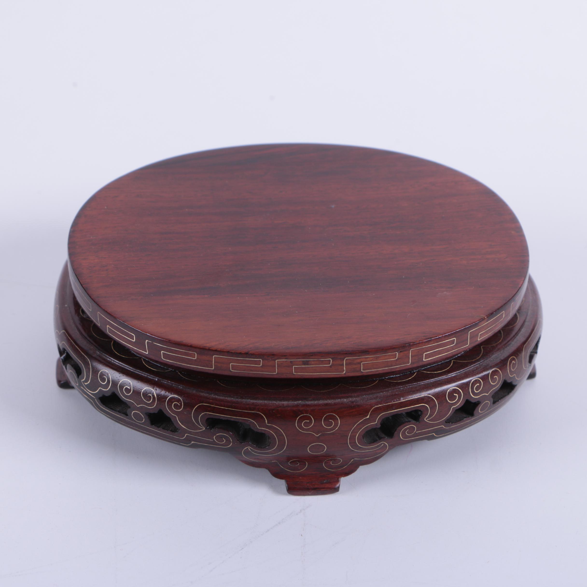 Chinese Carved Wood Stands