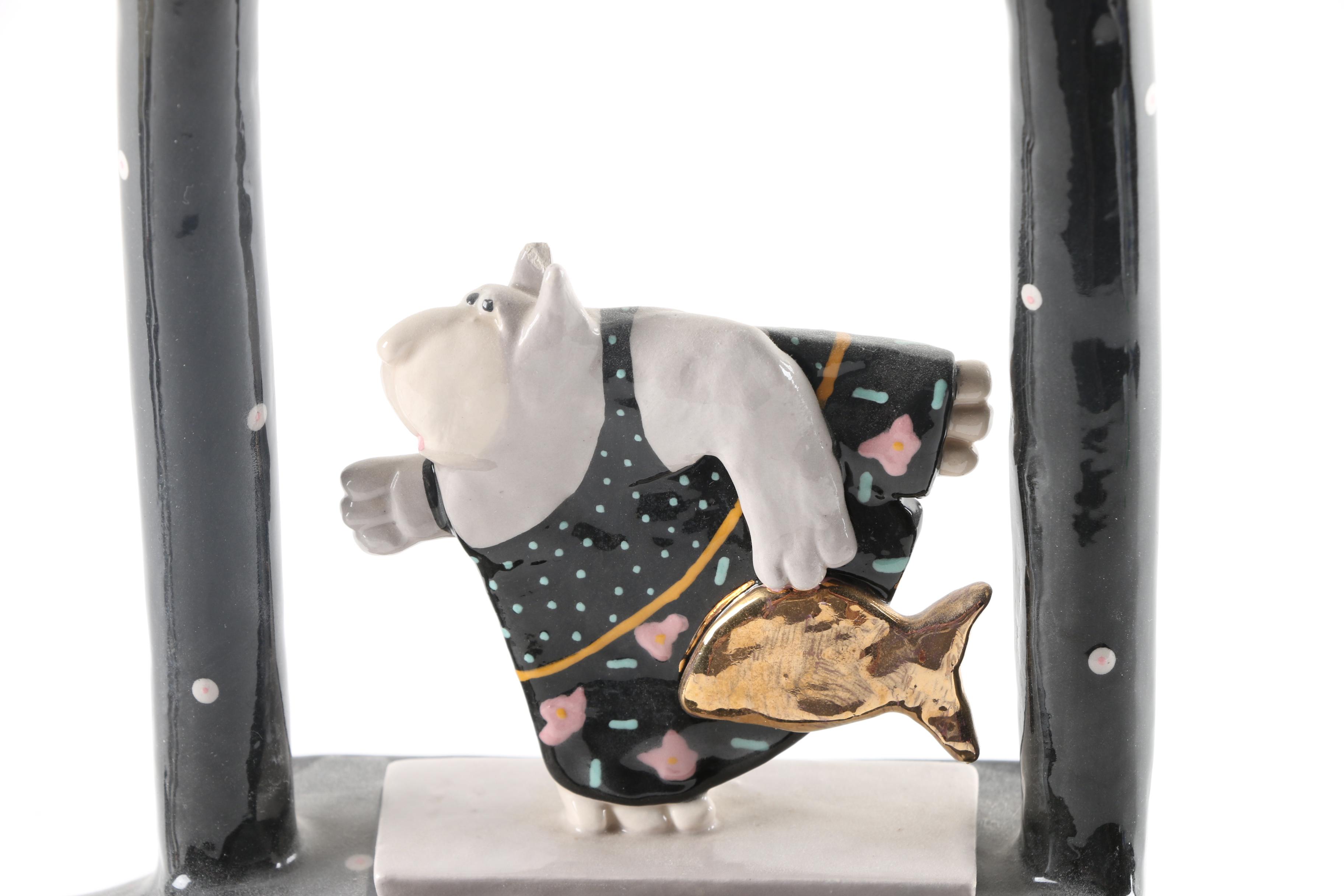 Ceramic Teapot and Cups