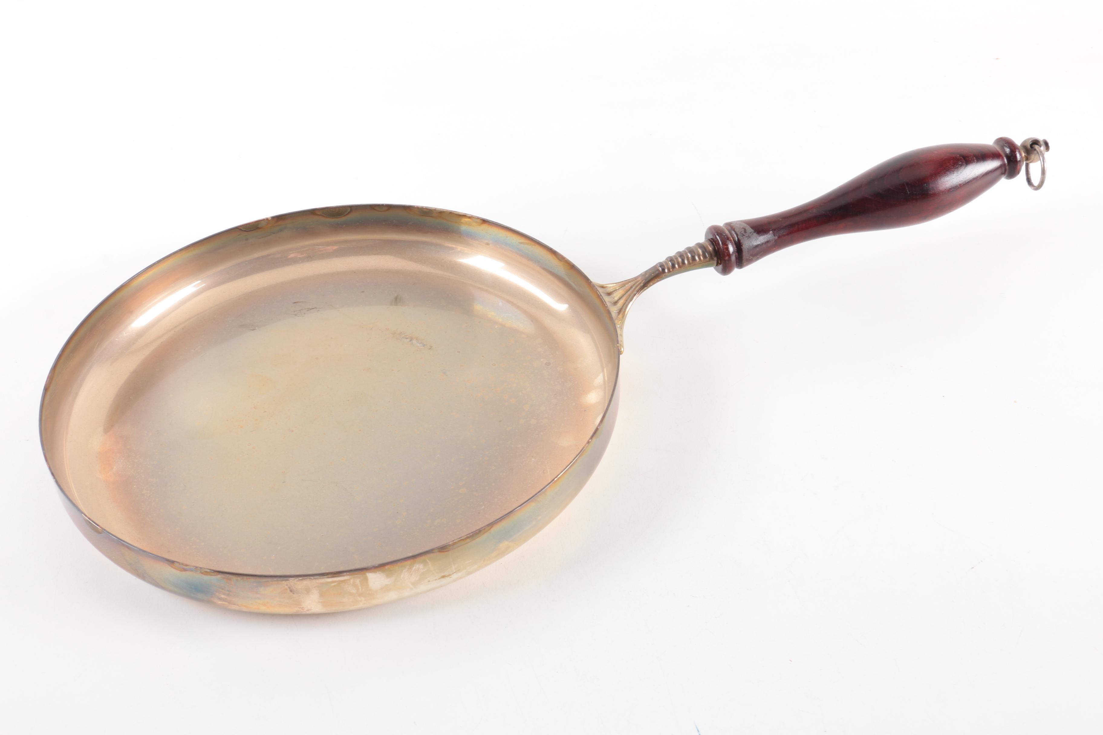 National Silver Co. Silver Plate Reticulated Bowl and Other Serveware