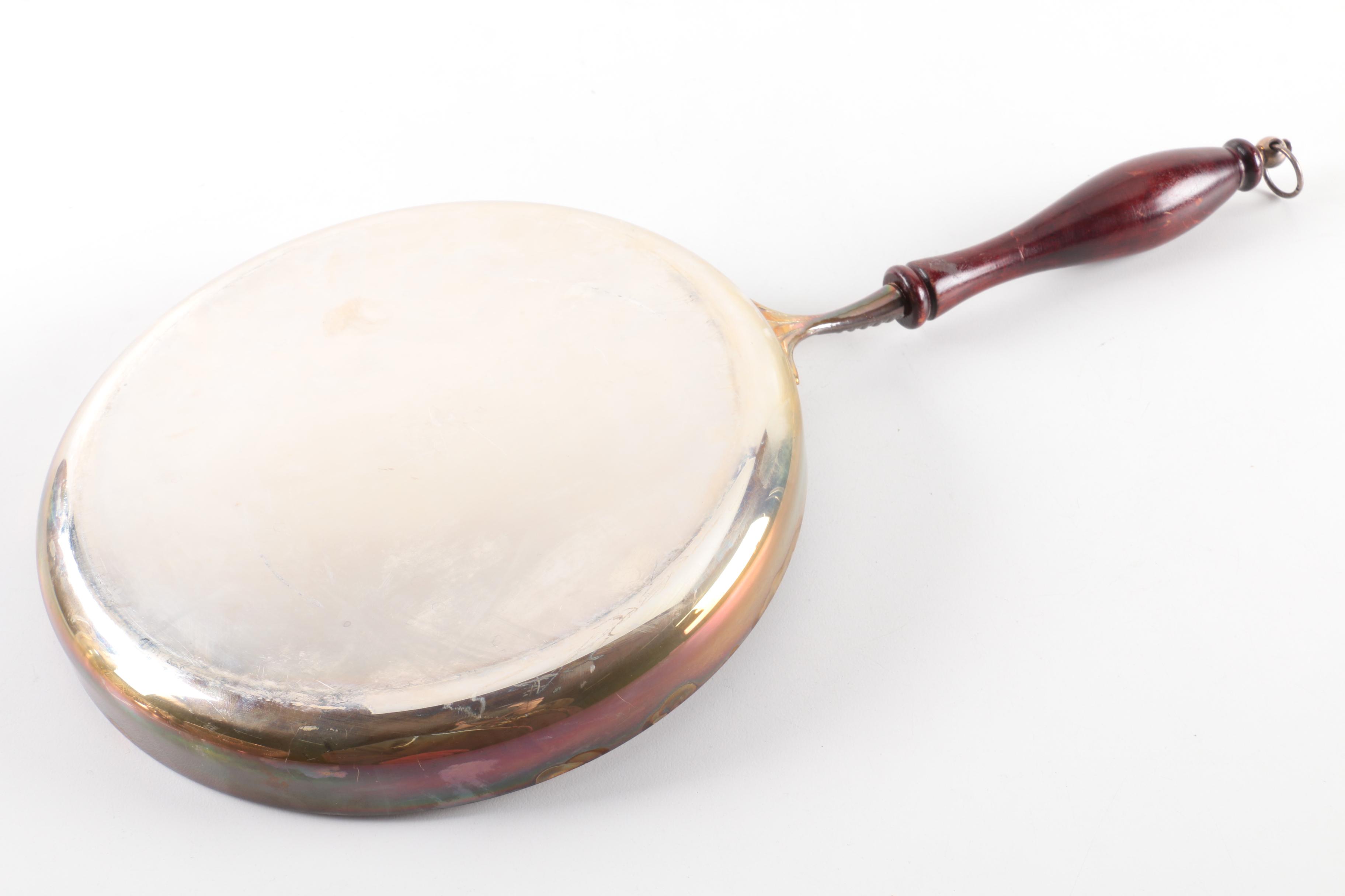 National Silver Co. Silver Plate Reticulated Bowl and Other Serveware