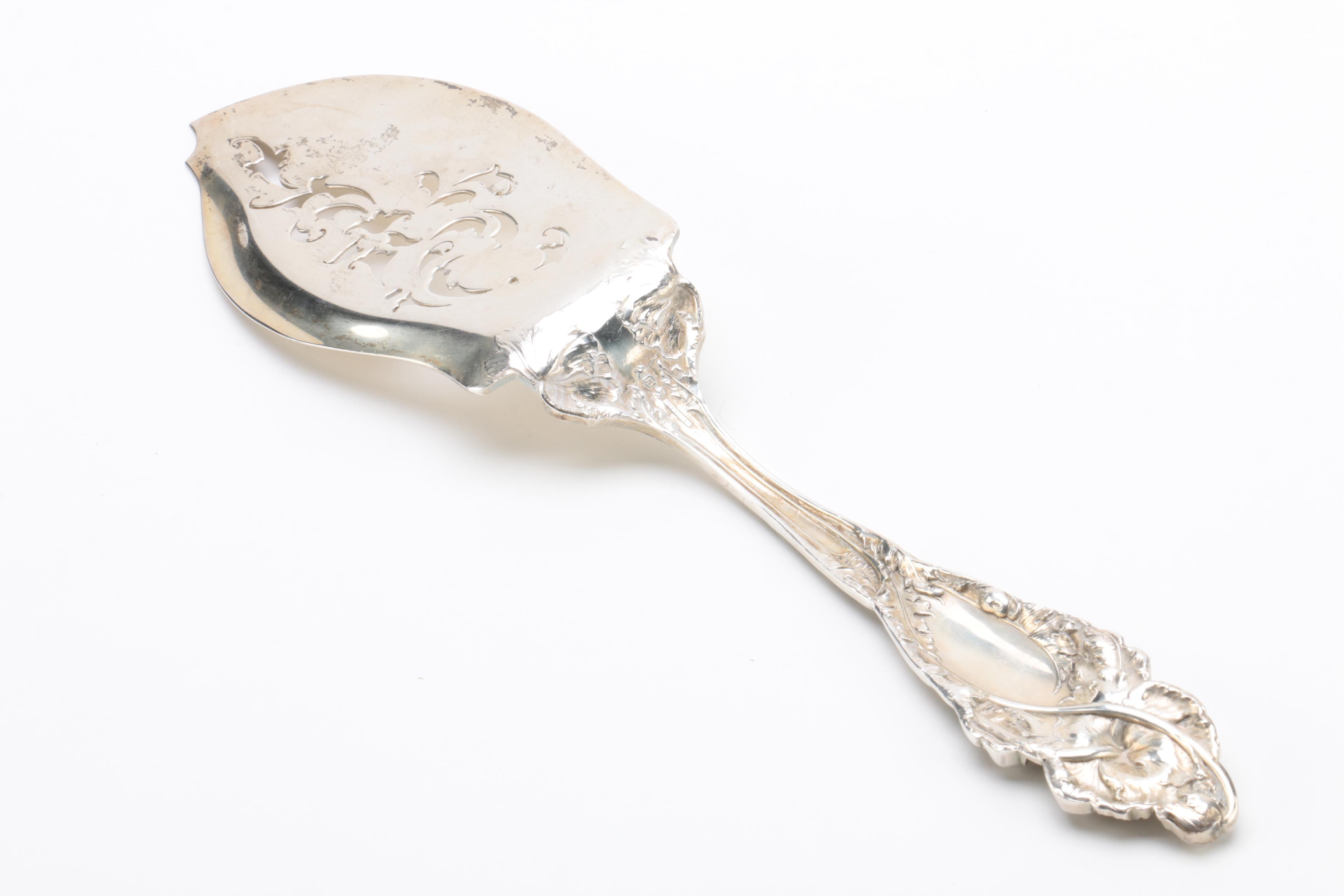 Reed & Barton "Love Disarmed" Sterling Silver Fish Server