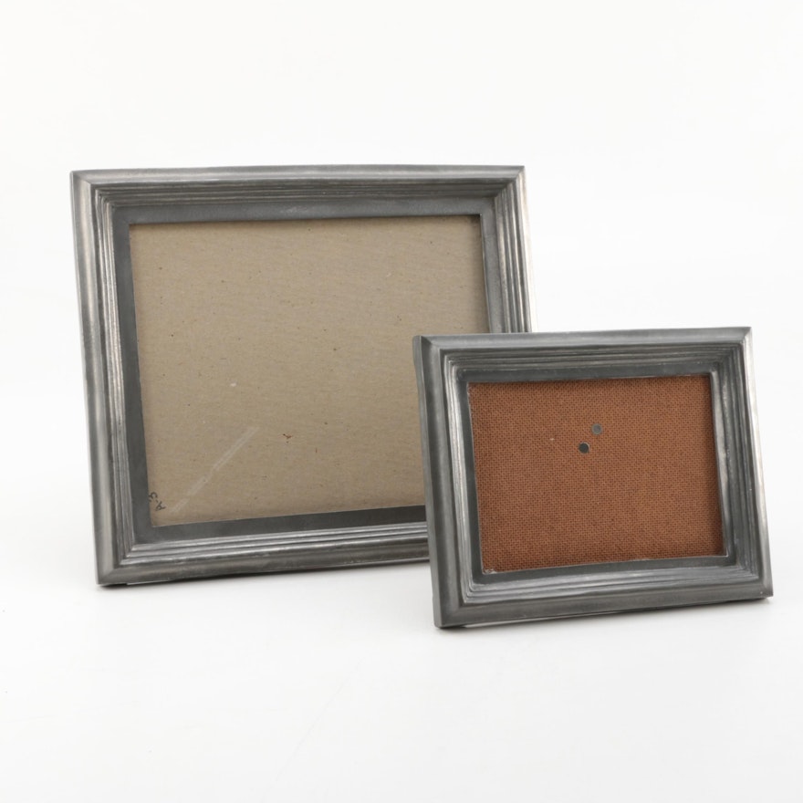 Handmade Portuguese Pewter Picture Frames