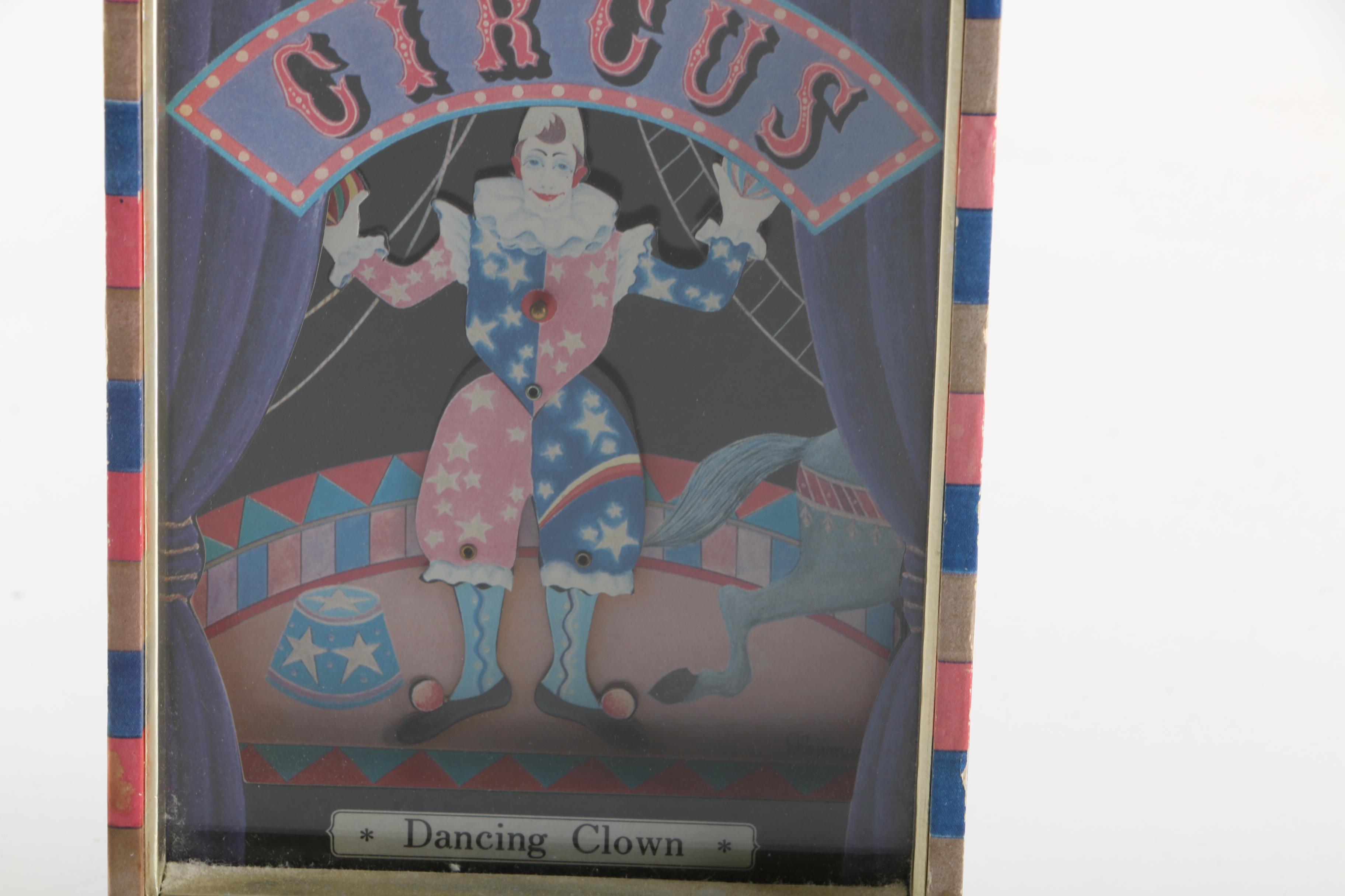Dancing Clown Musical Motion Jewelry  Box