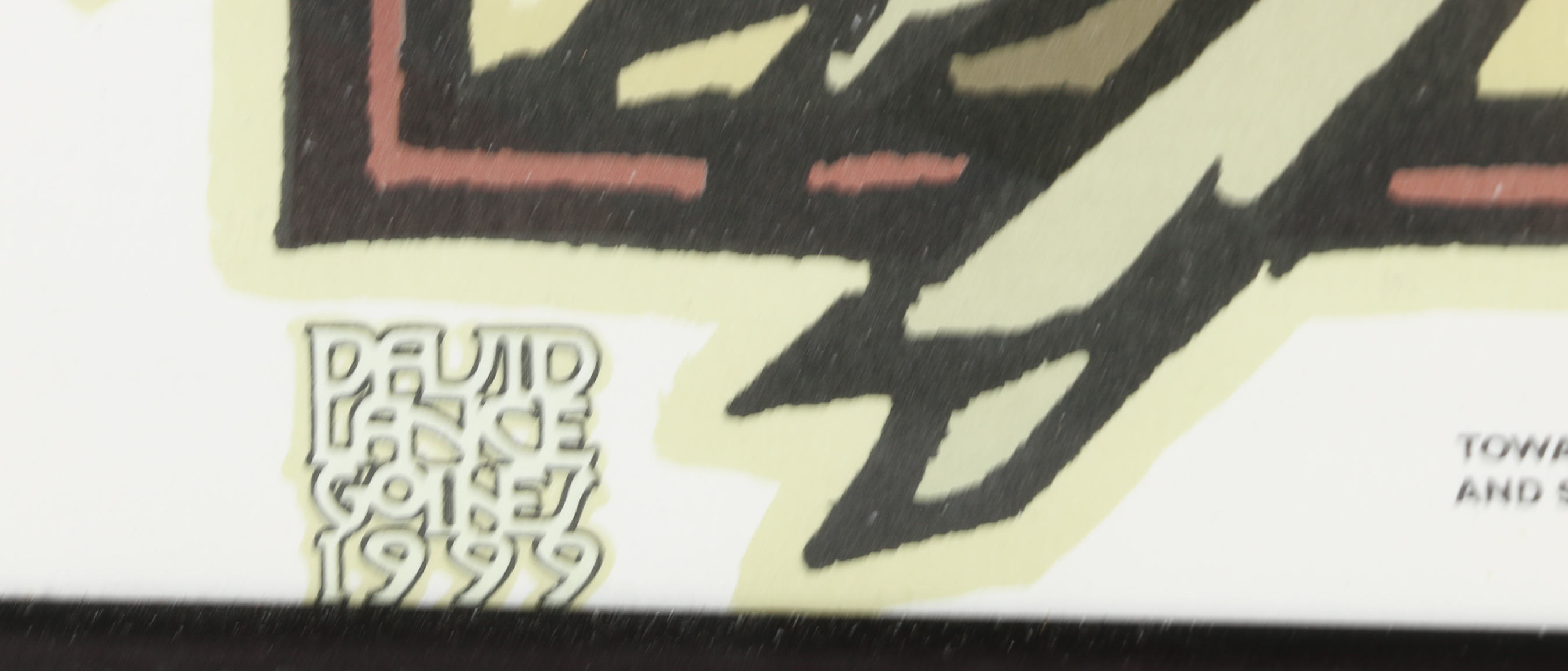 David Lance Goines Lithographic Poster "Chez Panisse 28th"