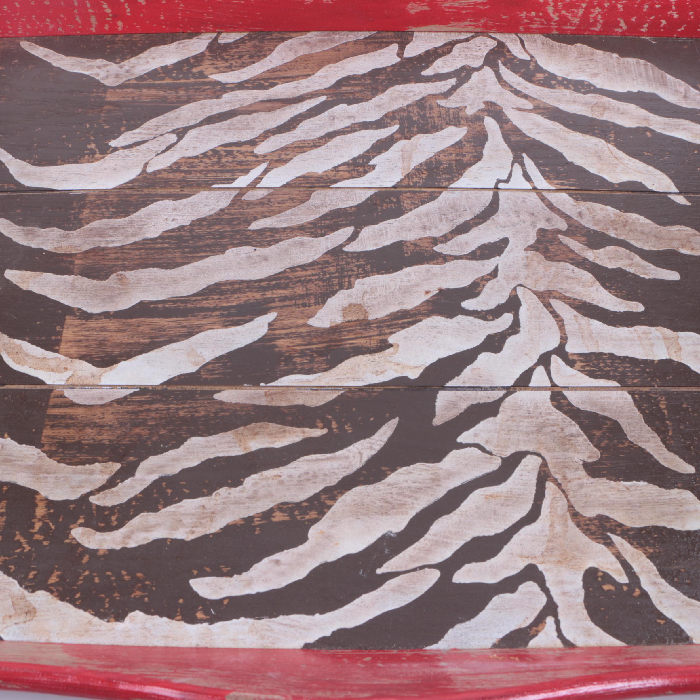 Painted Wooden Trays