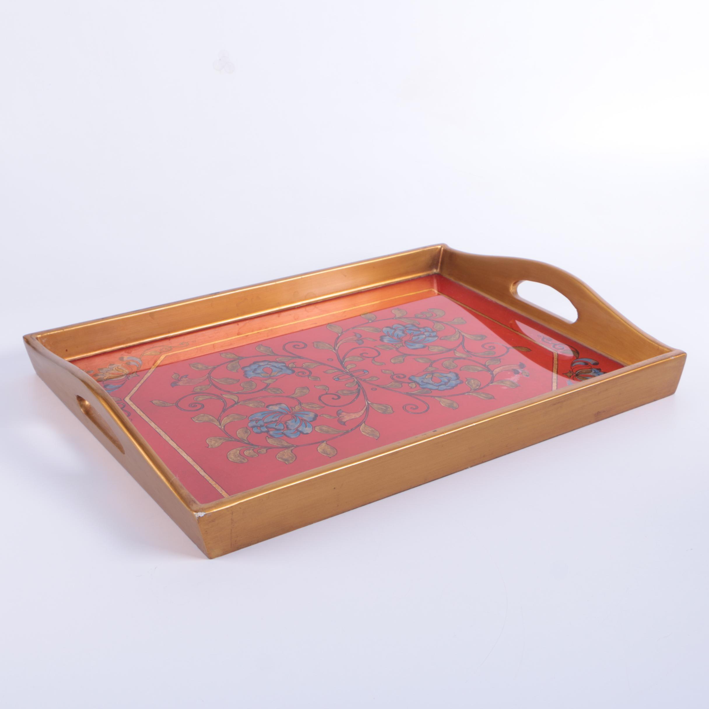 Painted Wooden Trays