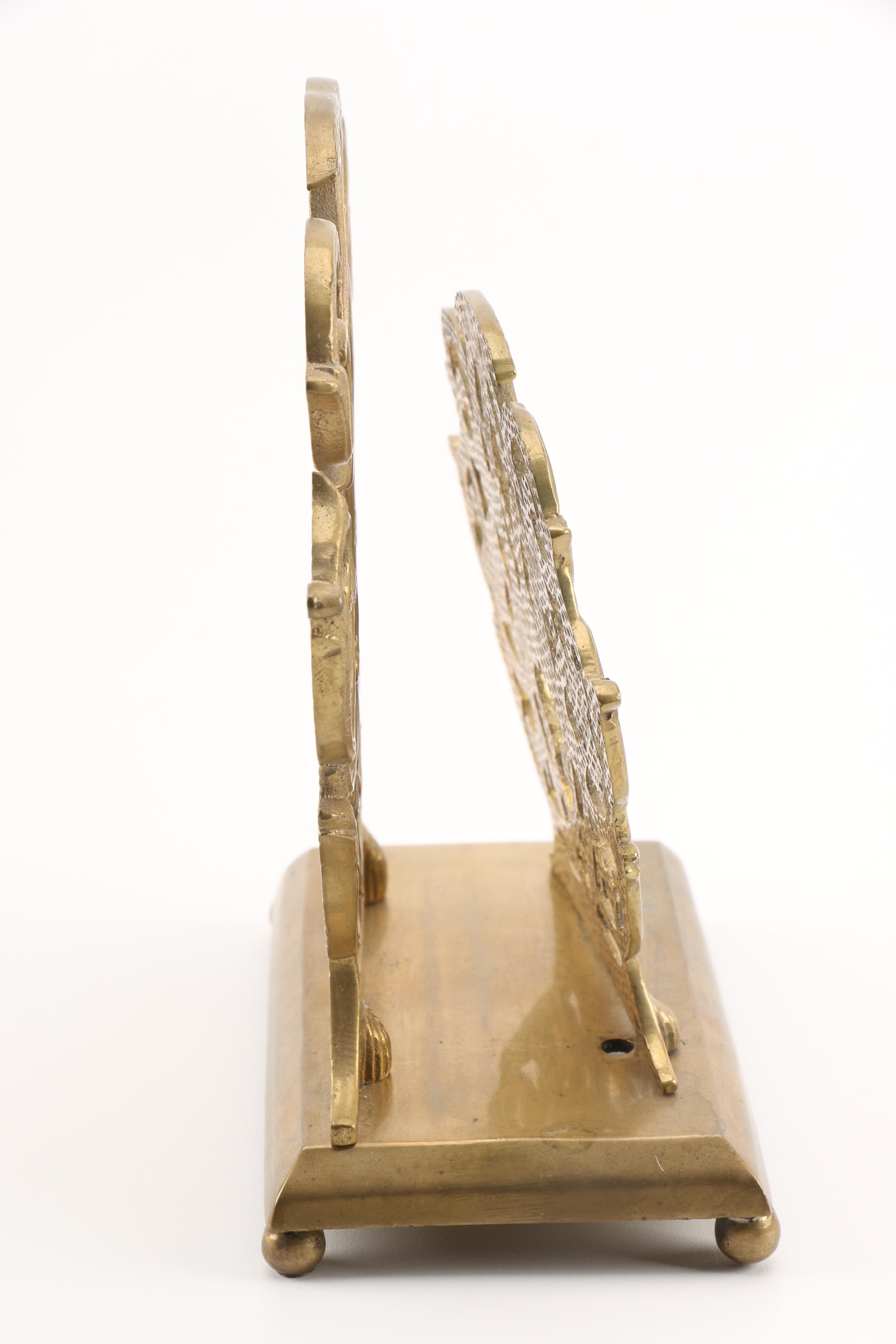 Victorian Brass Document or Letter Stand