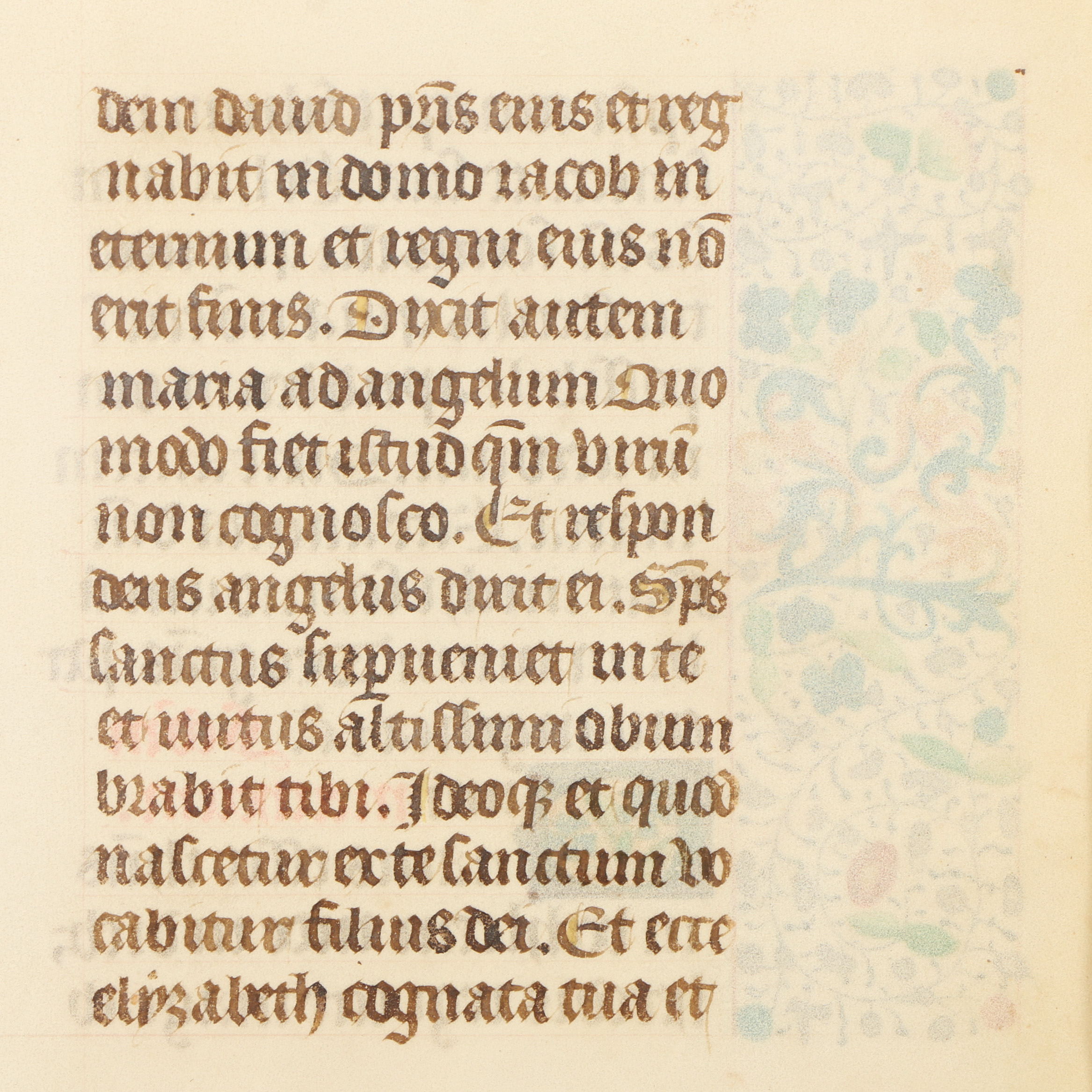 Two 15th-Century Hand-Painted Manuscripts "Book of Hours"