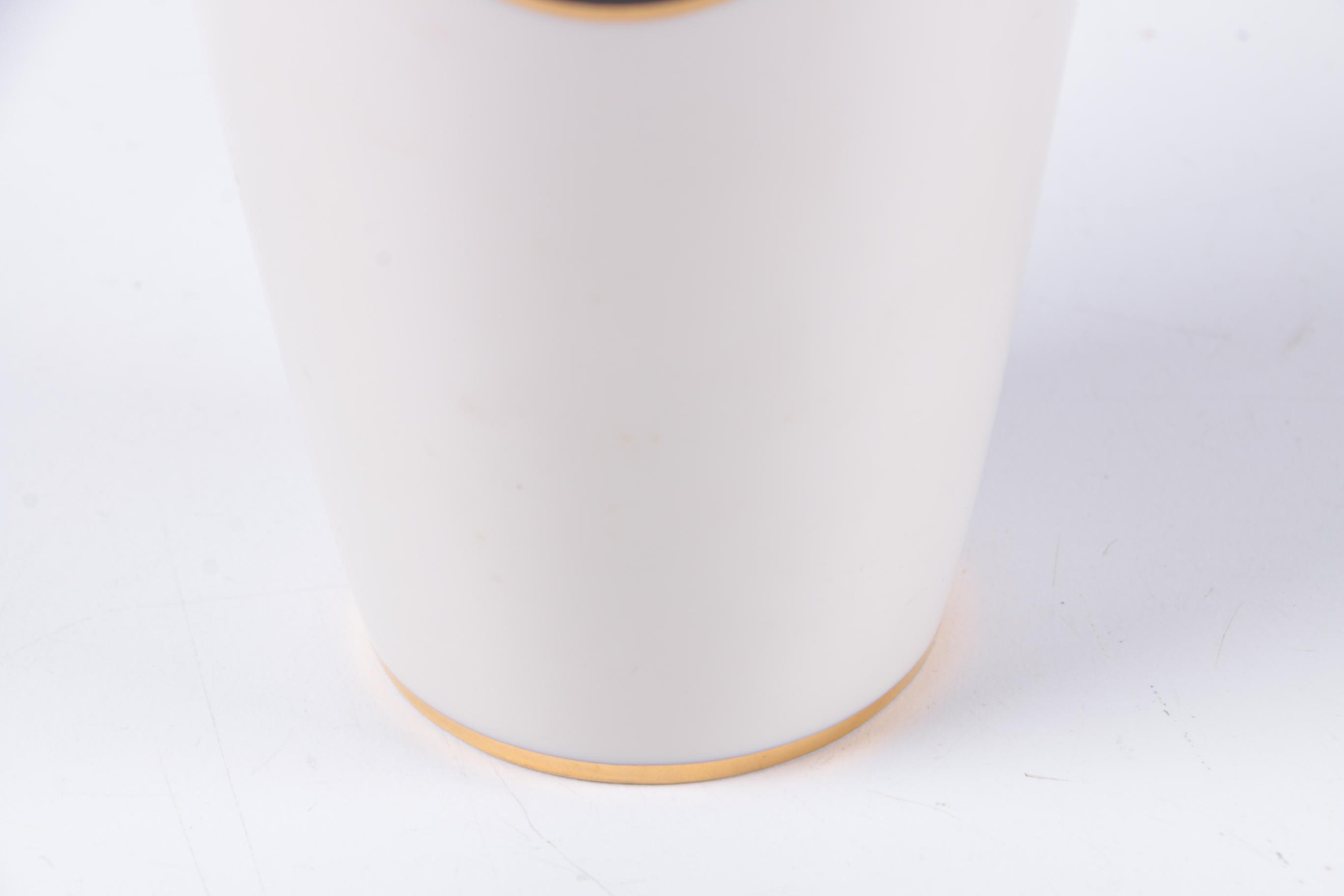 1986 Cartier "La Maison de L'Art Deco" Porcelain Vase