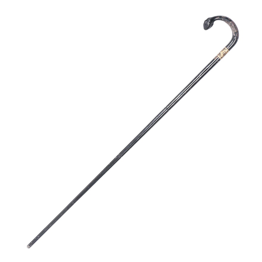 Early 20th Century Steel Sword Cane