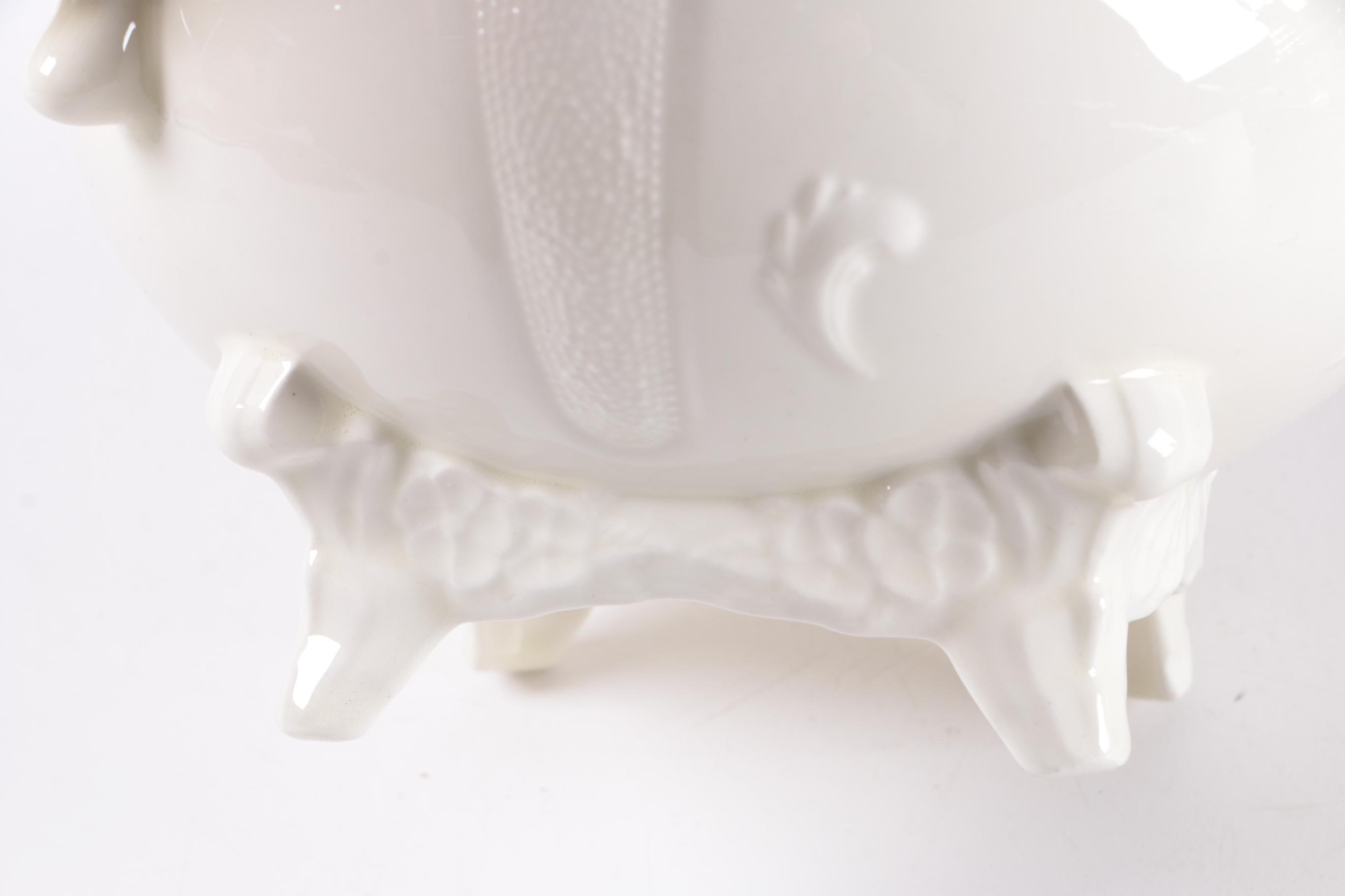 Vintage Victorian Style Loma Ceramic Water Pitcher