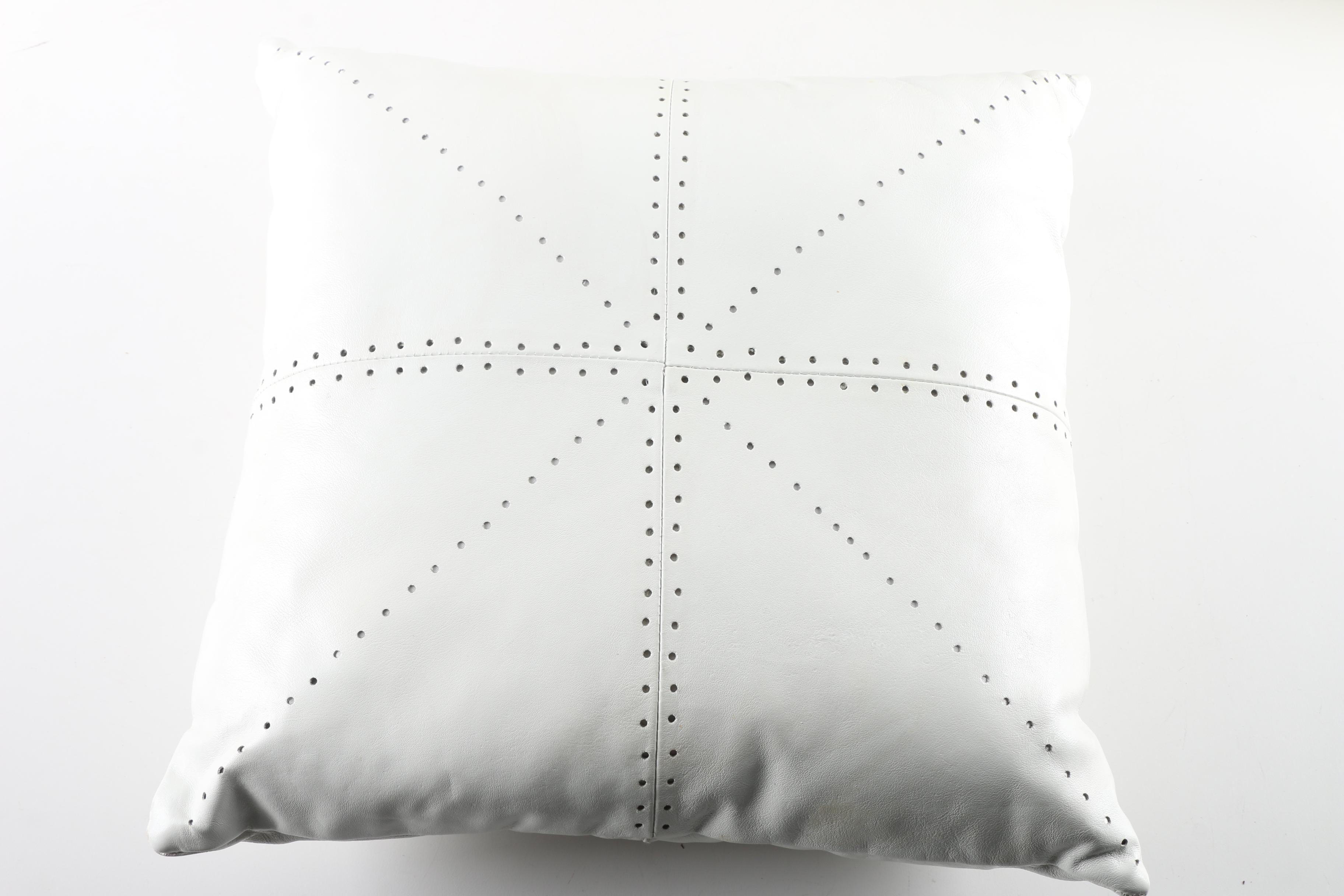 Leather Throw Pillows