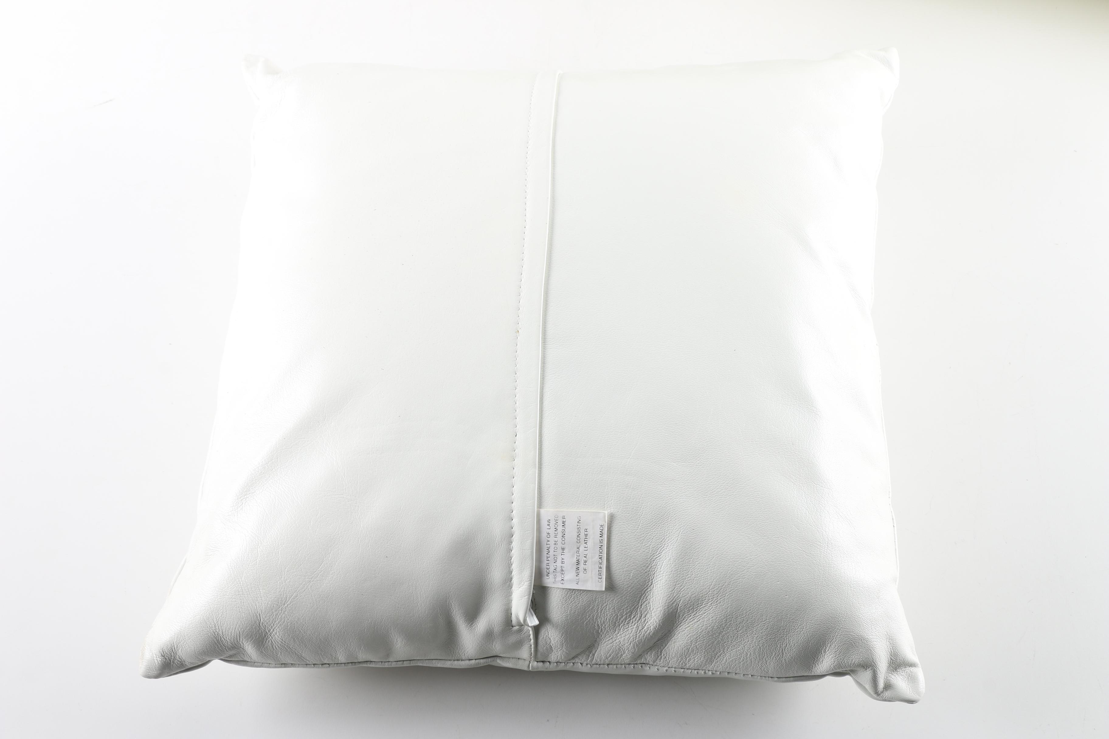 Leather Throw Pillows