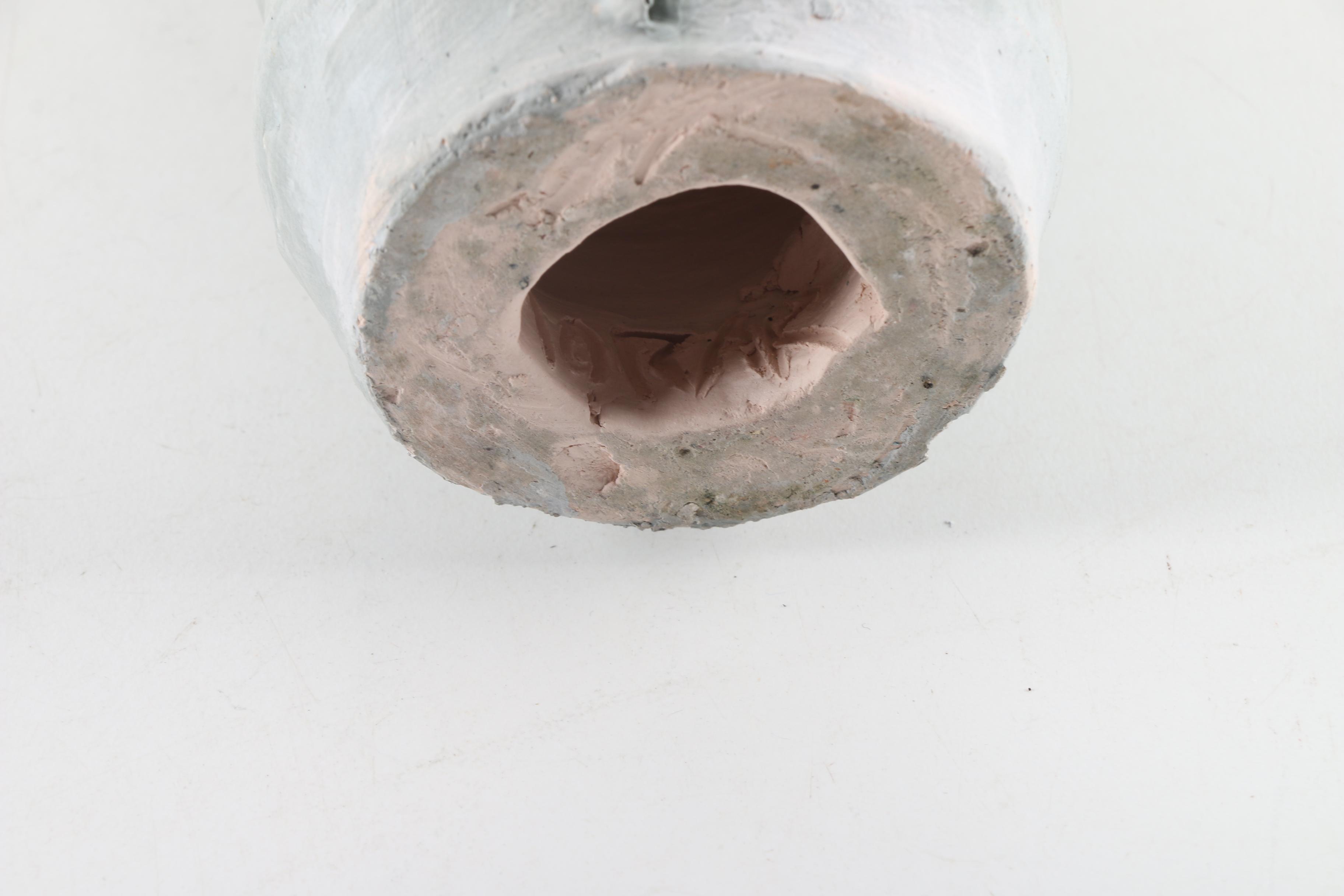 Handbuilt Bisque Stoneware Angel Figurine