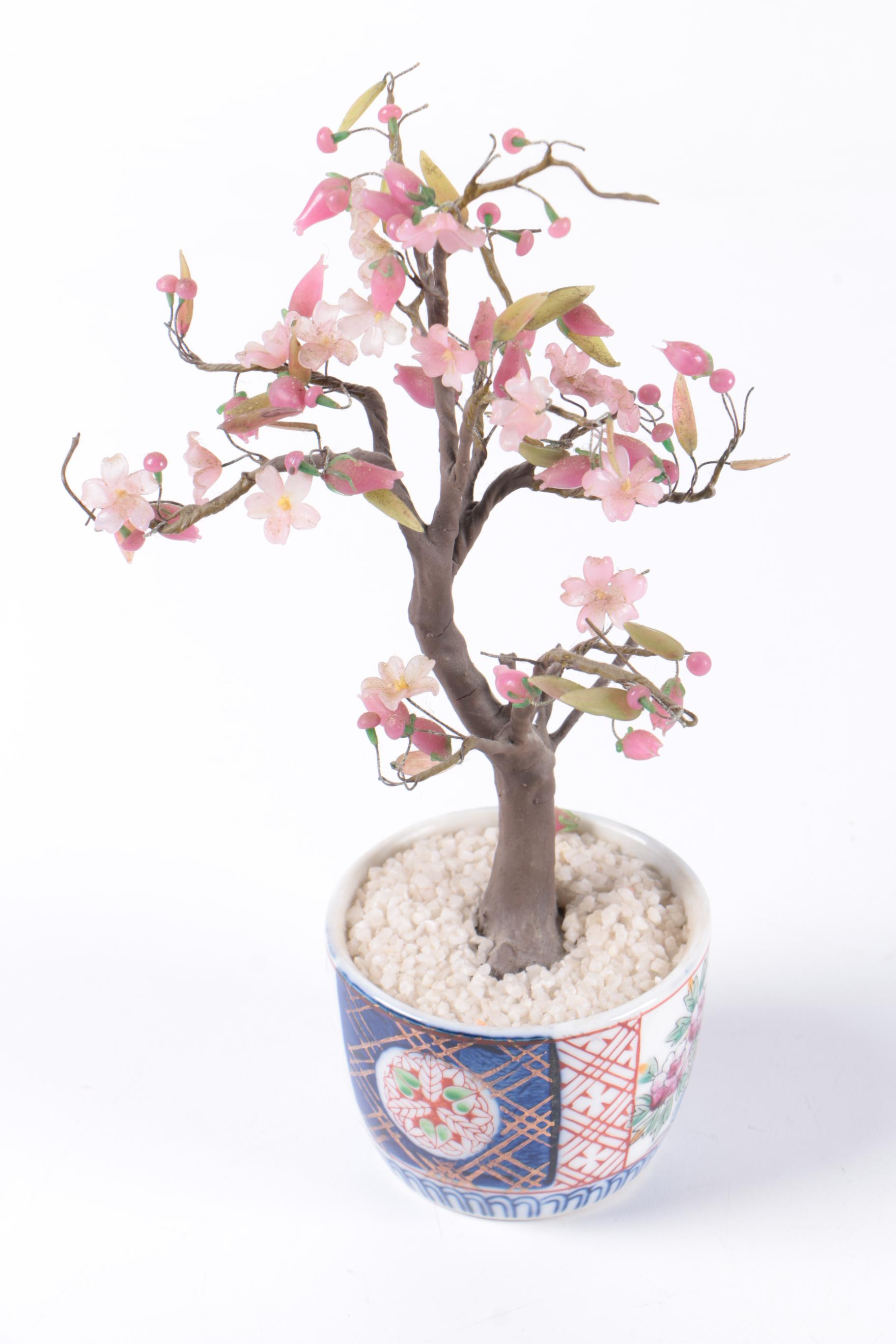 Chinese Trinket Box, Figurine and Decor