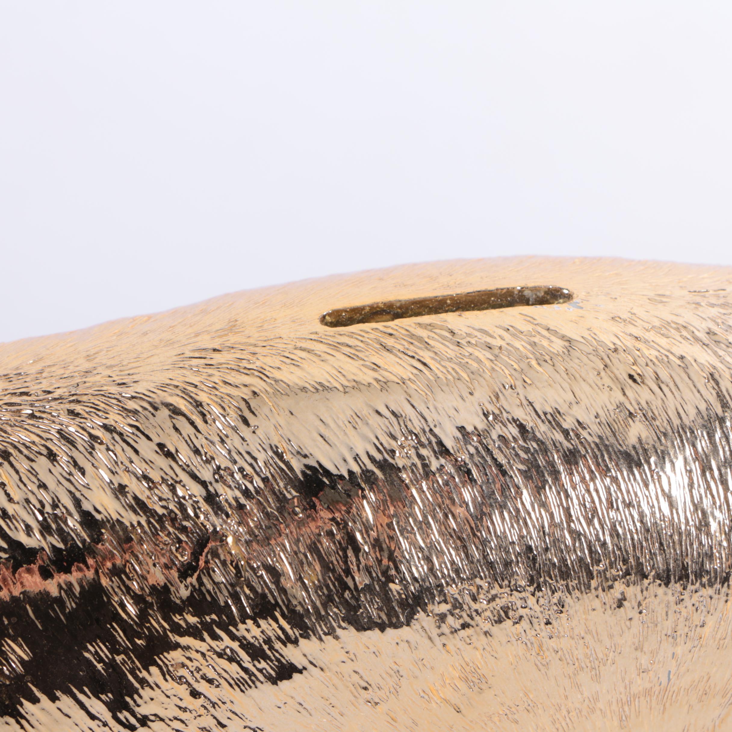 Harry Allen Resin Sculpture "Reality Bank in the Form of a Pig"