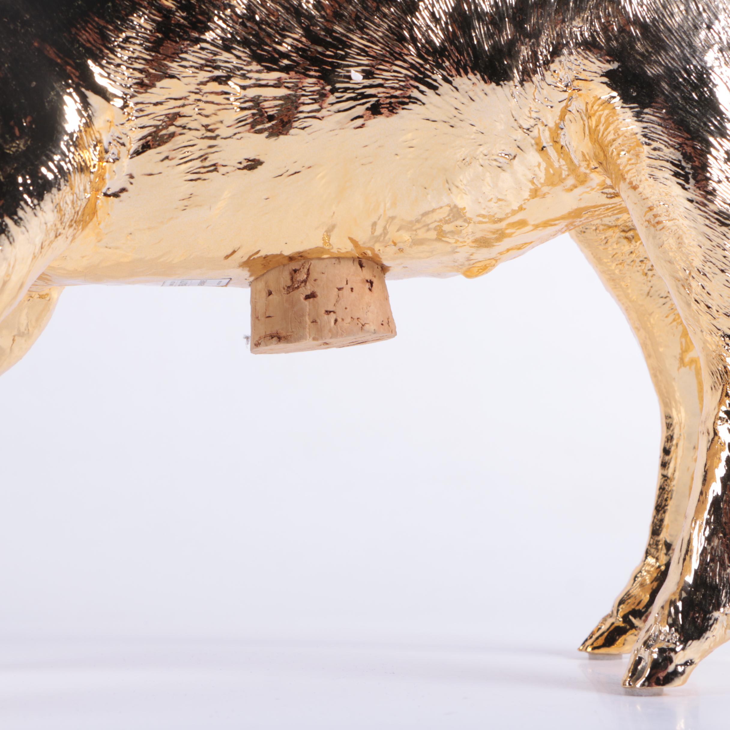 Harry Allen Resin Sculpture "Reality Bank in the Form of a Pig"