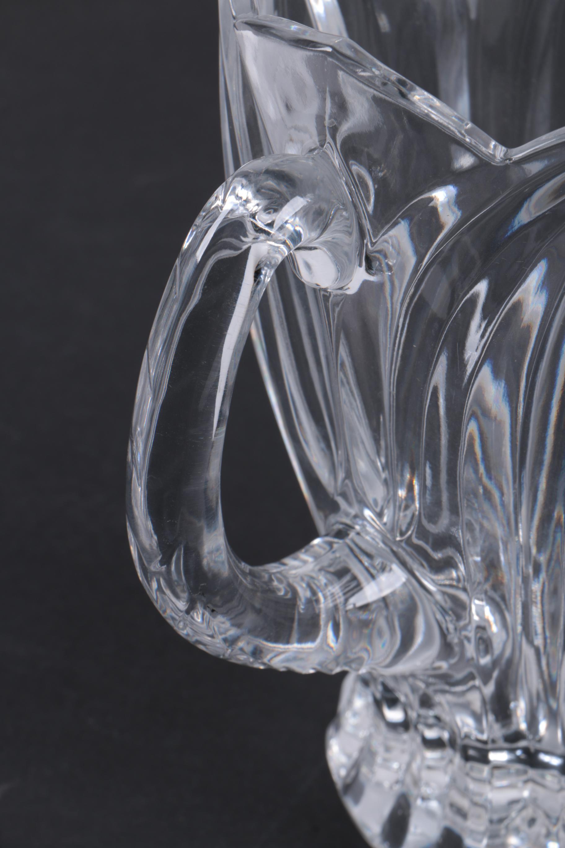 Crystal Clear Industries "Novellette II" Crystal Pitcher